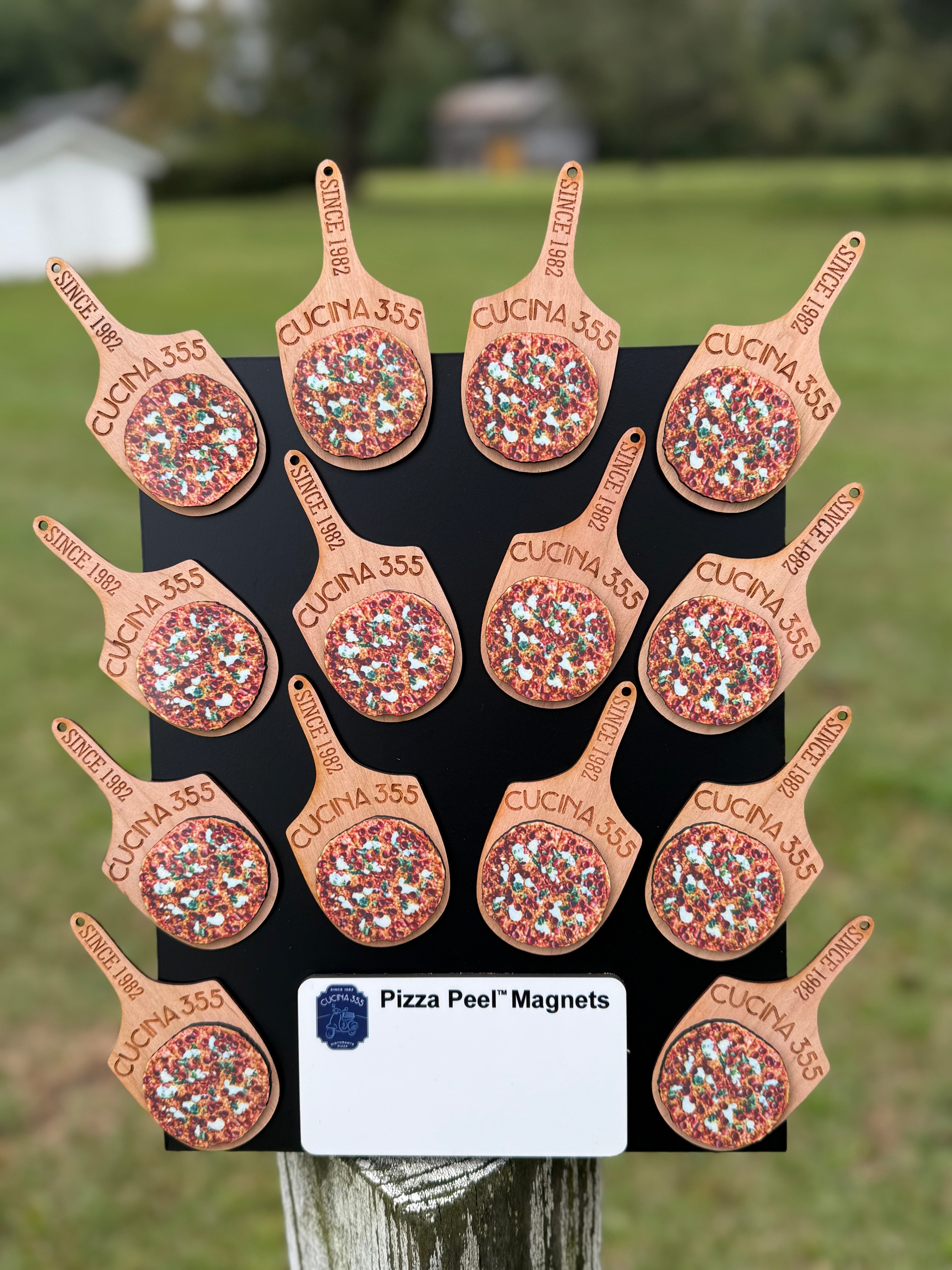 Popp's Pizza Peel™ Magnetic Display Board