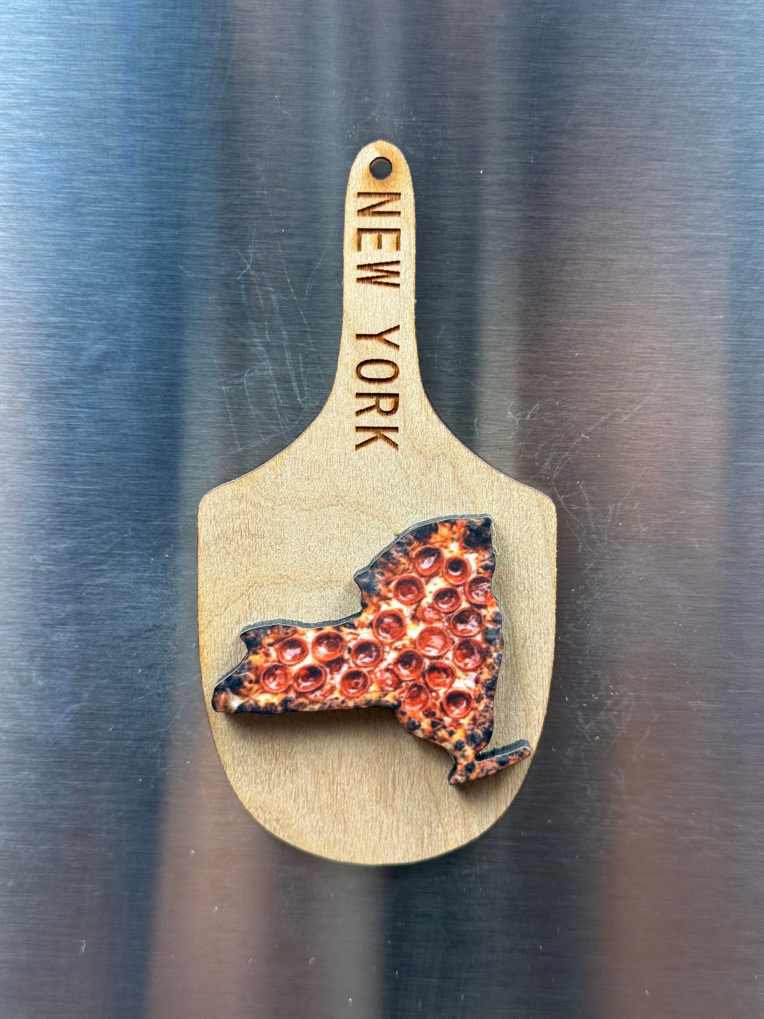 State Pizza Peel Magnets