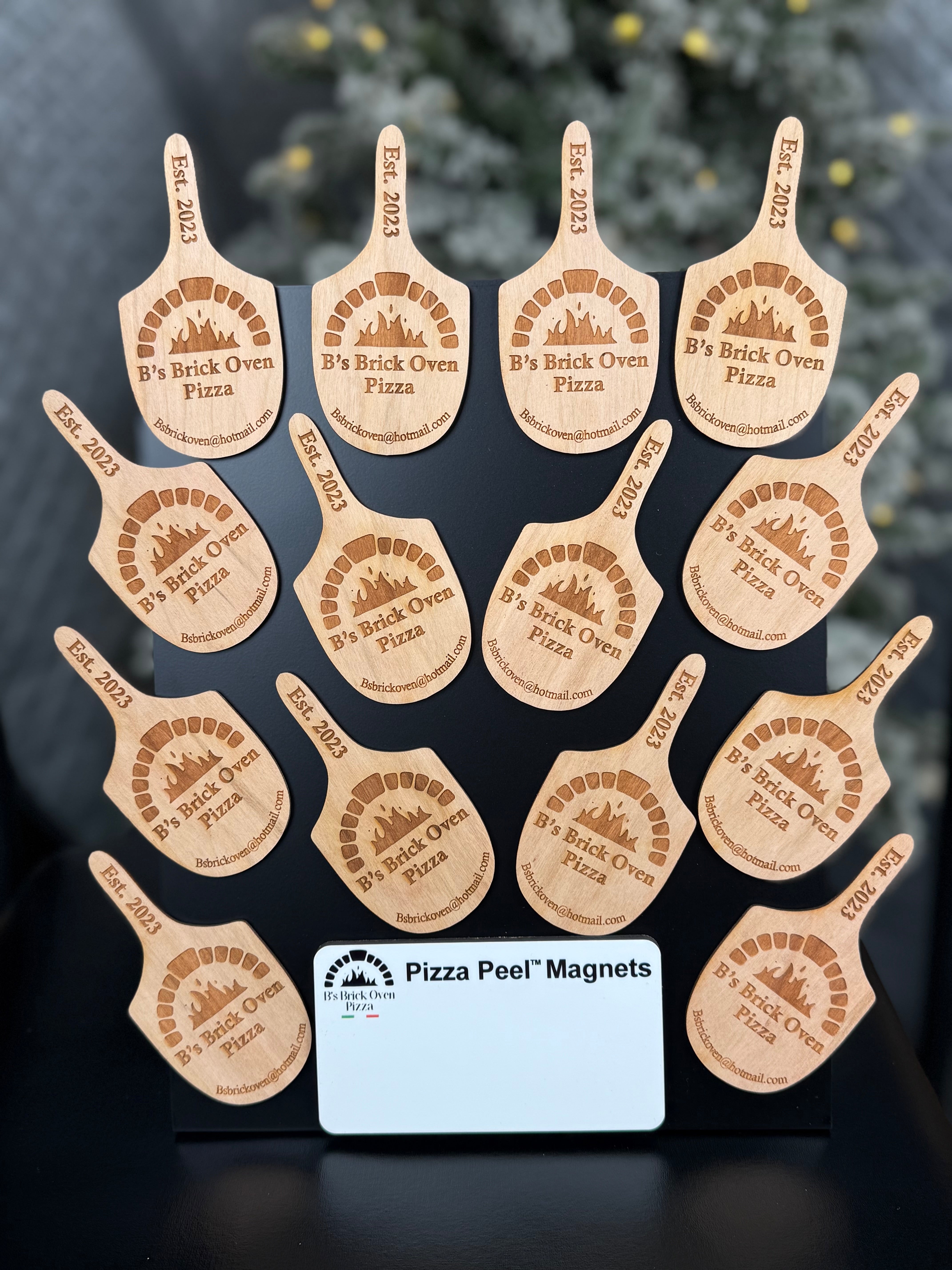 Popp's Pizza Peel™ Plain Magnets