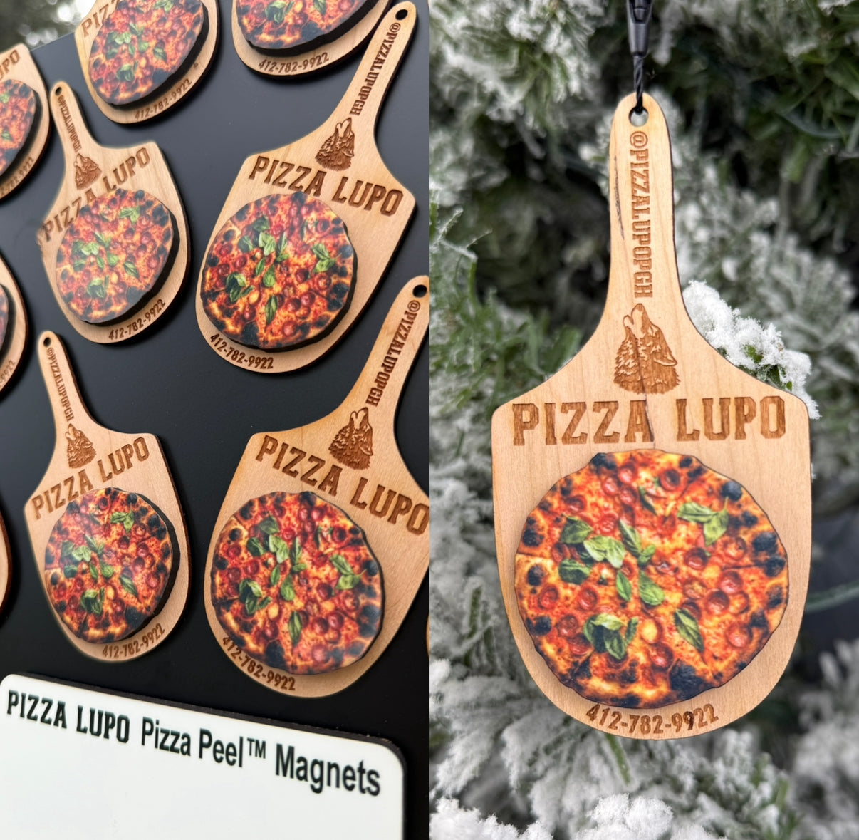(TEST) Popp's Pizza Peel™ Magnets & Ornaments