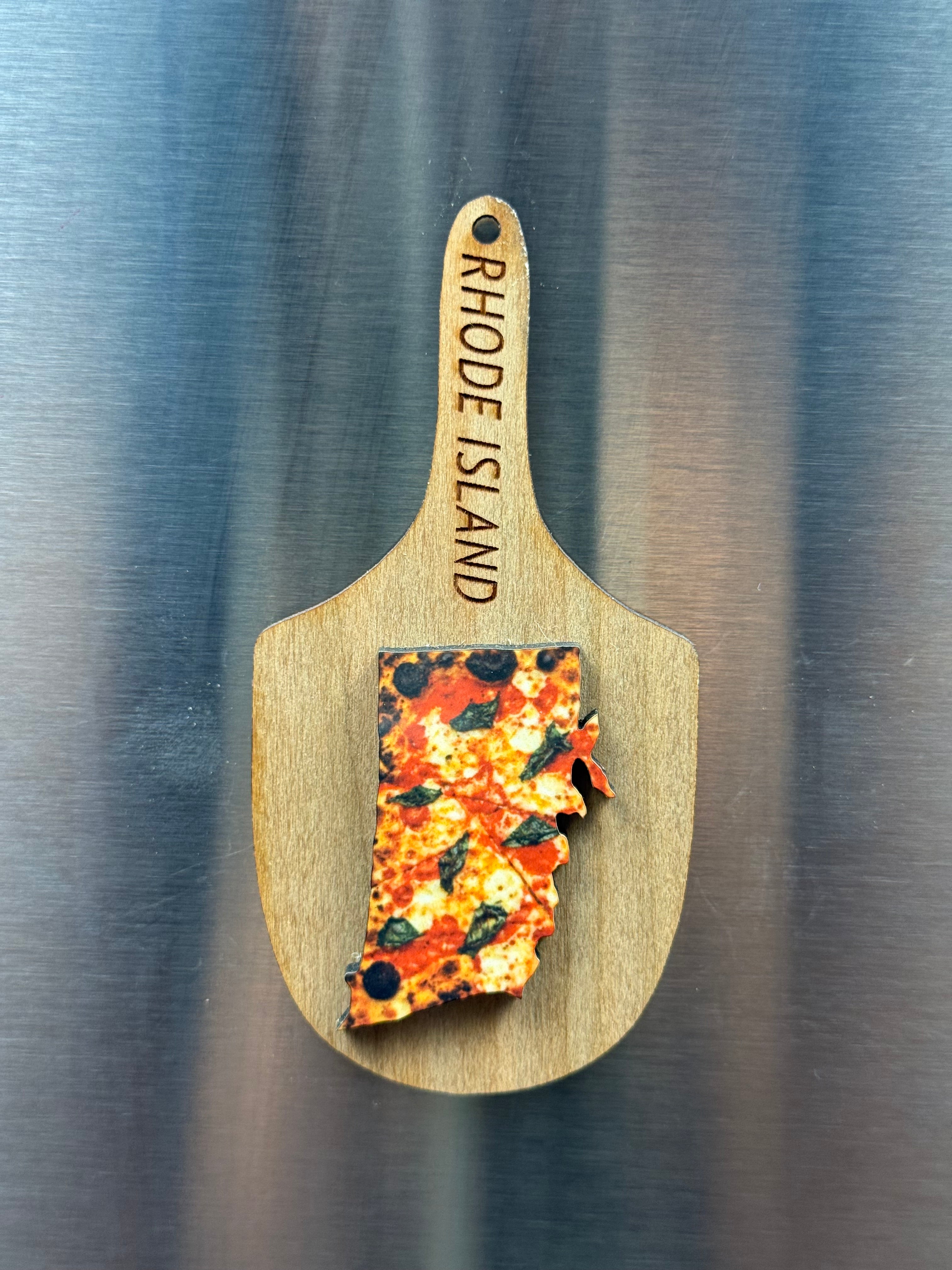 State Pizza Peel Magnets