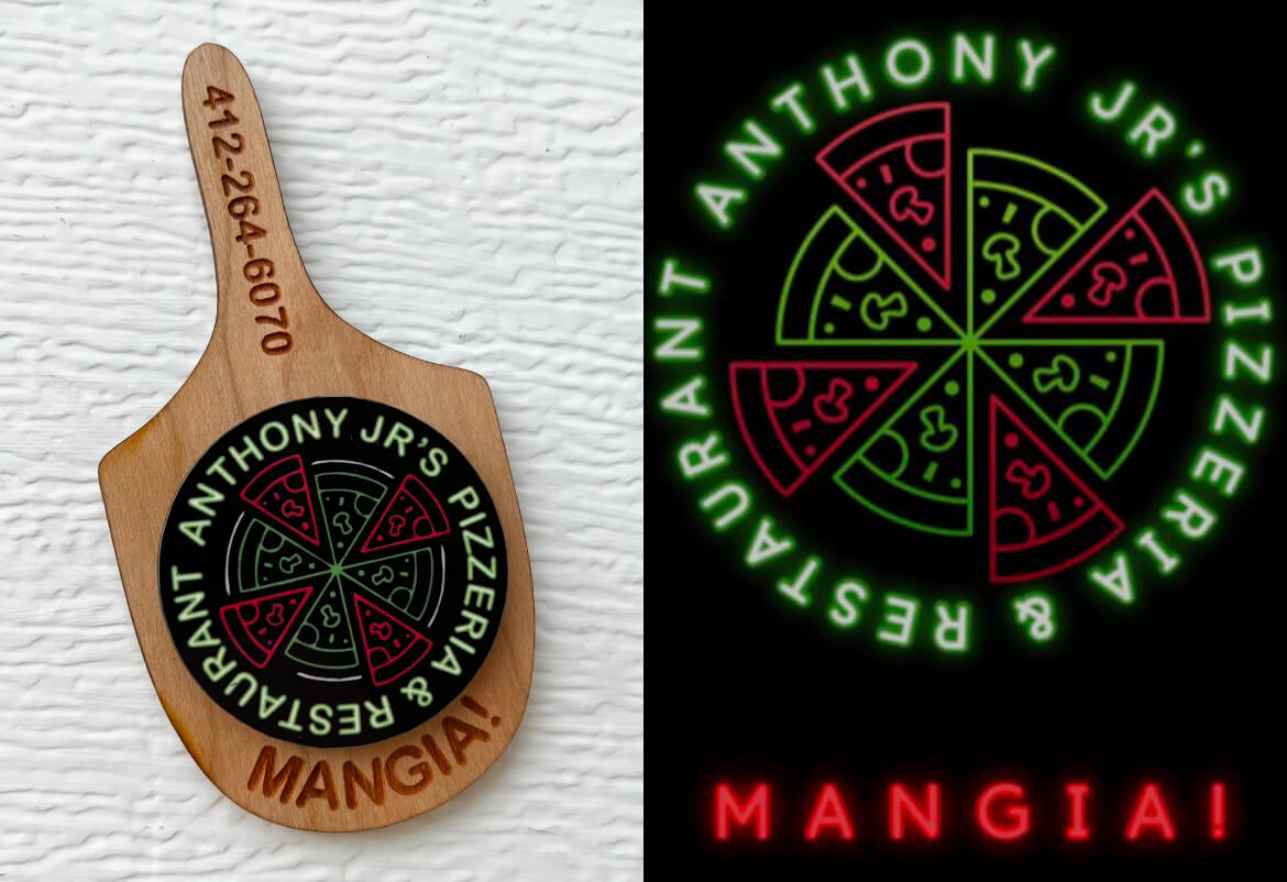 Popp's Pizza Peel™ Smart Magnets (NFC Enabled)