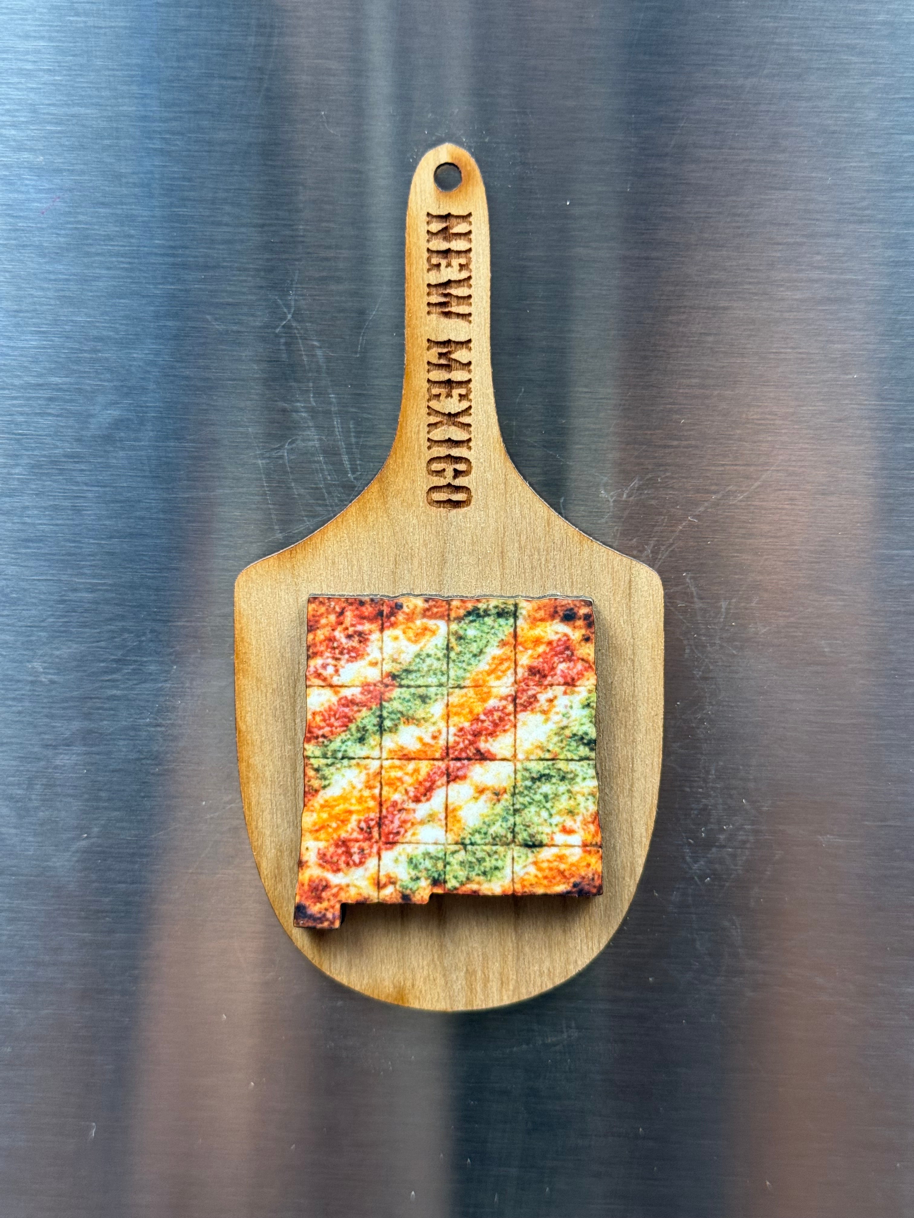 State Pizza Peel Magnets