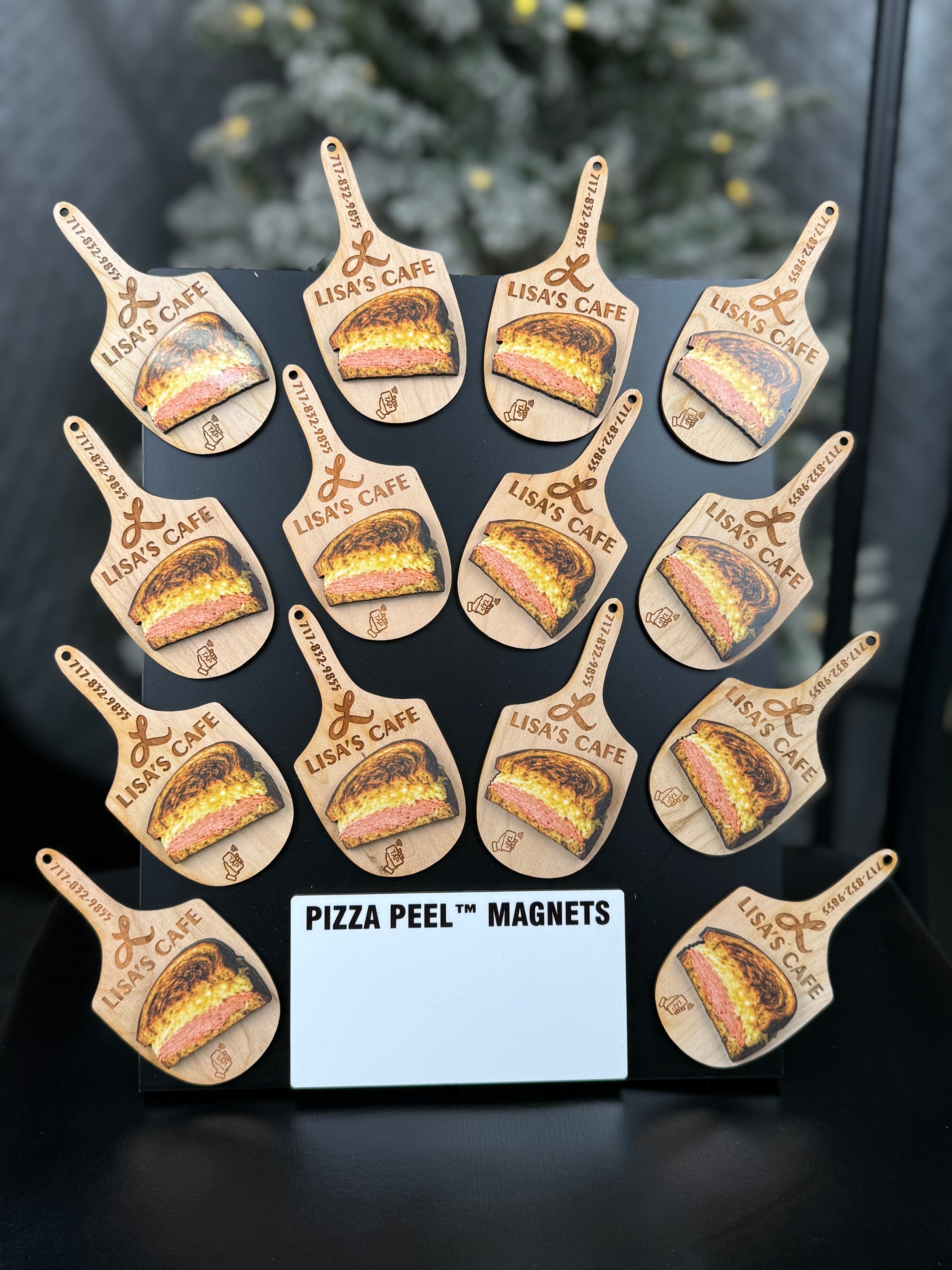 Popp's Pizza Peel™ Magnetic Display Board