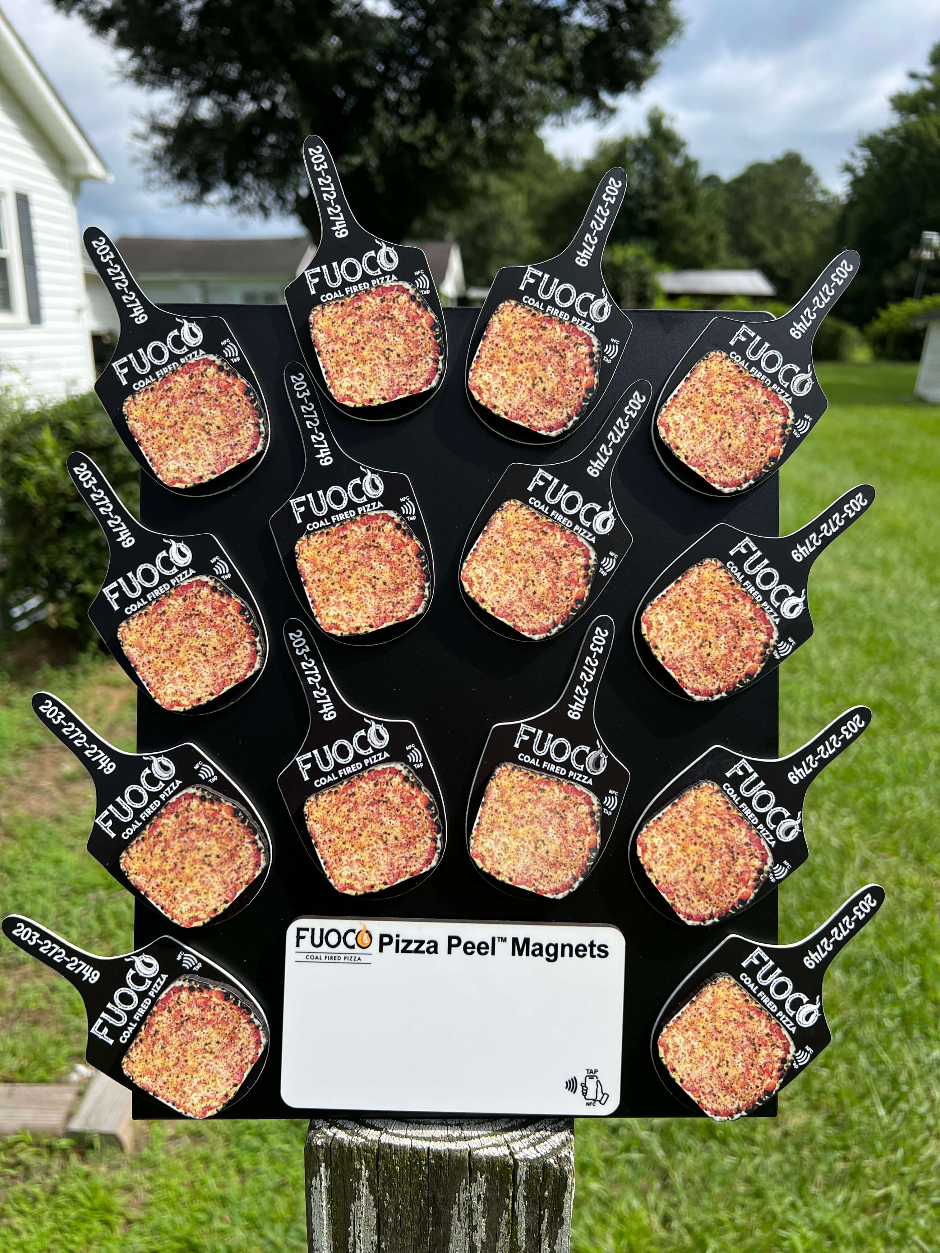Popp's Pizza Peel™ Smart Magnets (NFC Enabled)