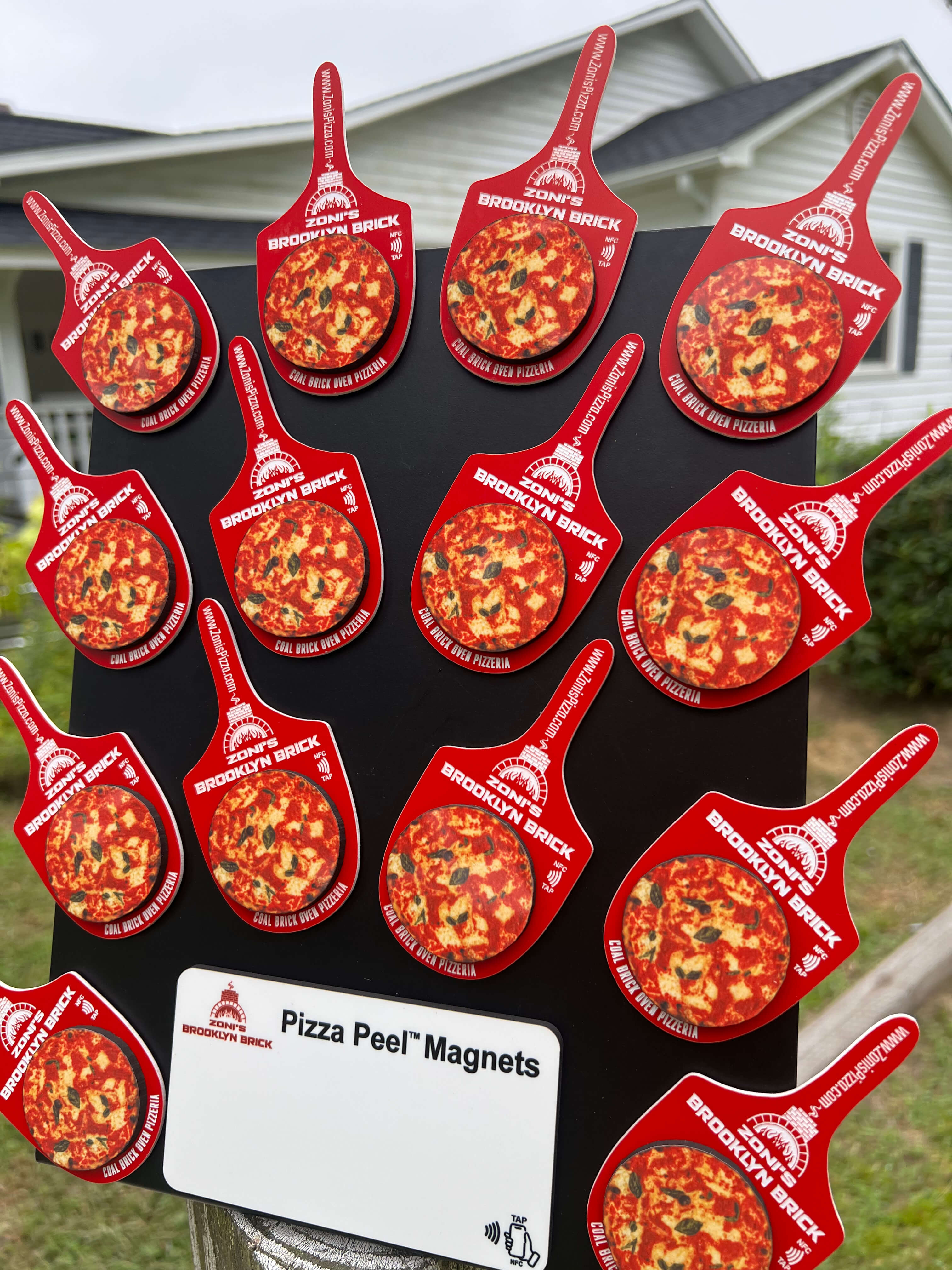 Popp's Pizza Peel™ Smart Magnets (NFC Enabled)