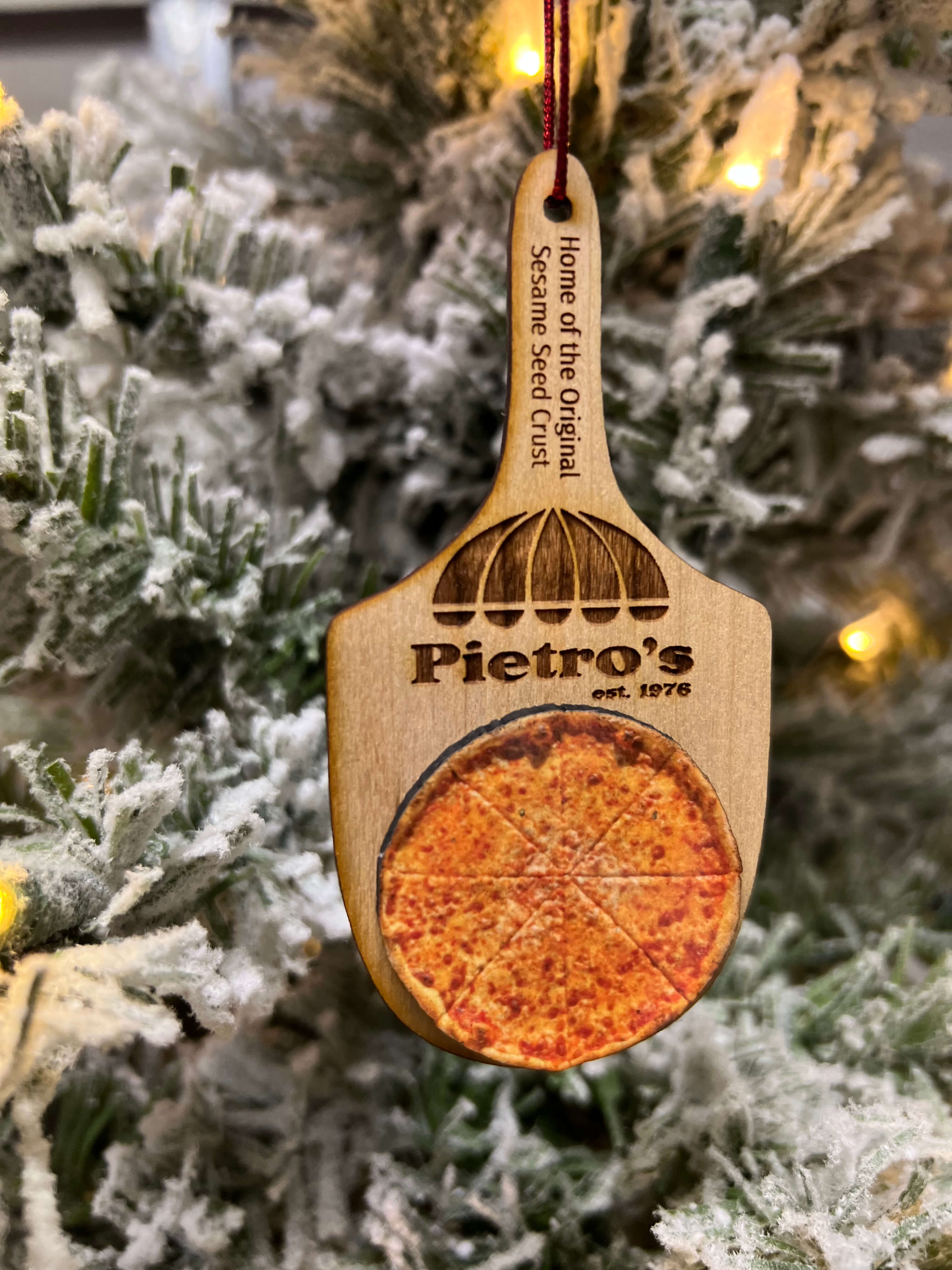 Popp's Pizza Peel™ Ornaments