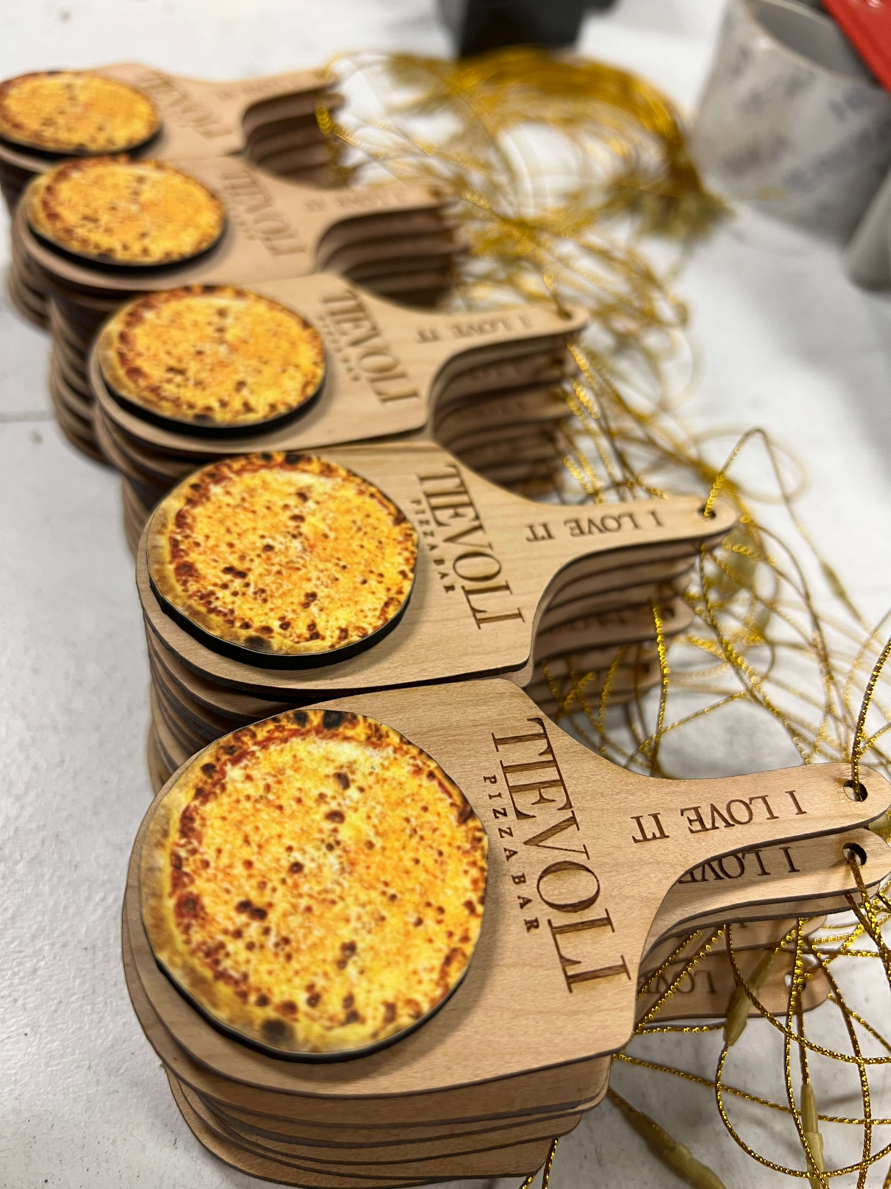 Popp's Pizza Peel™ Ornaments