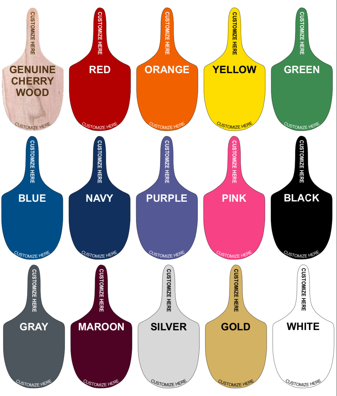 FREE Custom Pizza Peel™ Design Proof