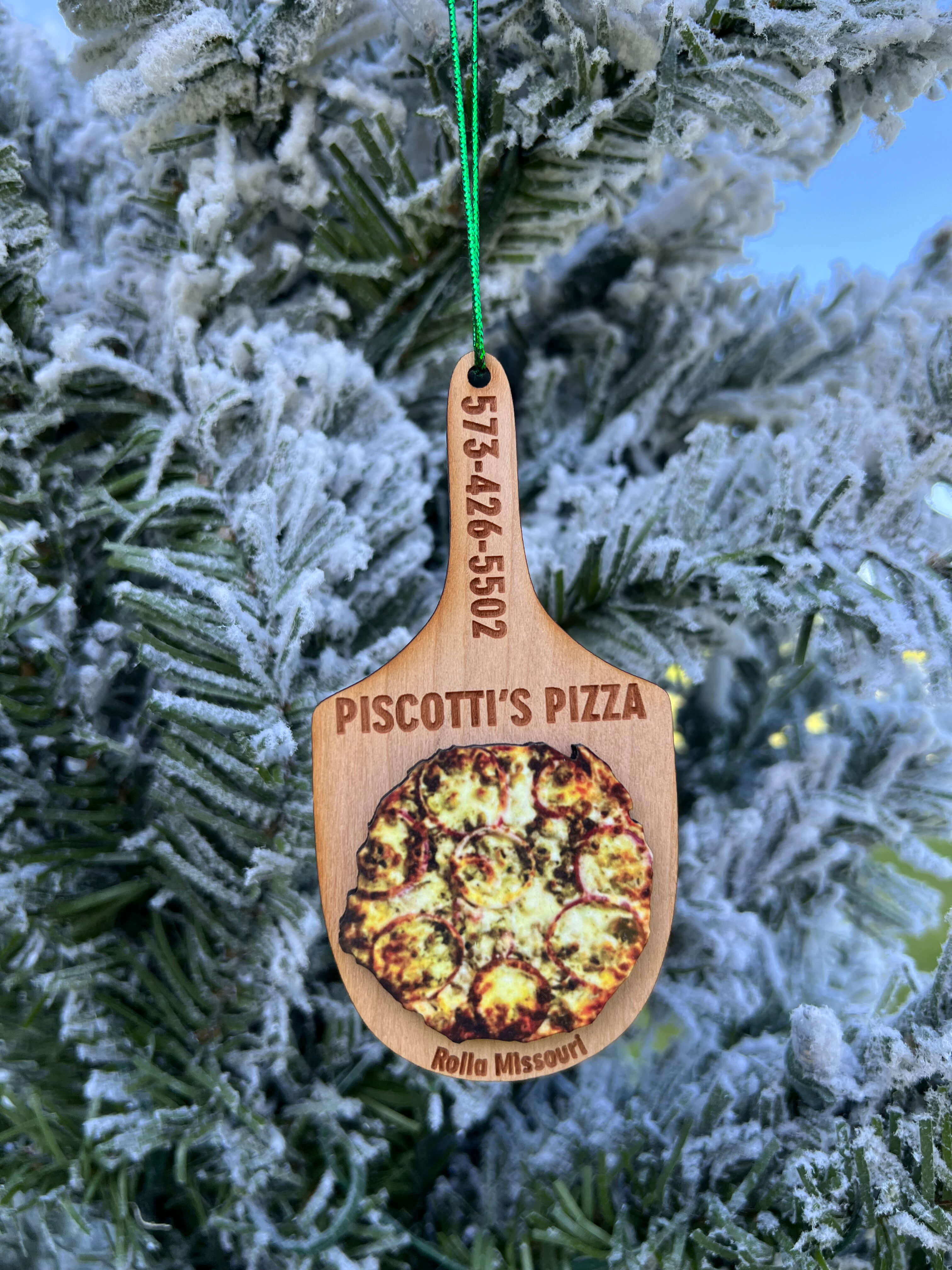 Popp's Pizza Peel™ Ornaments