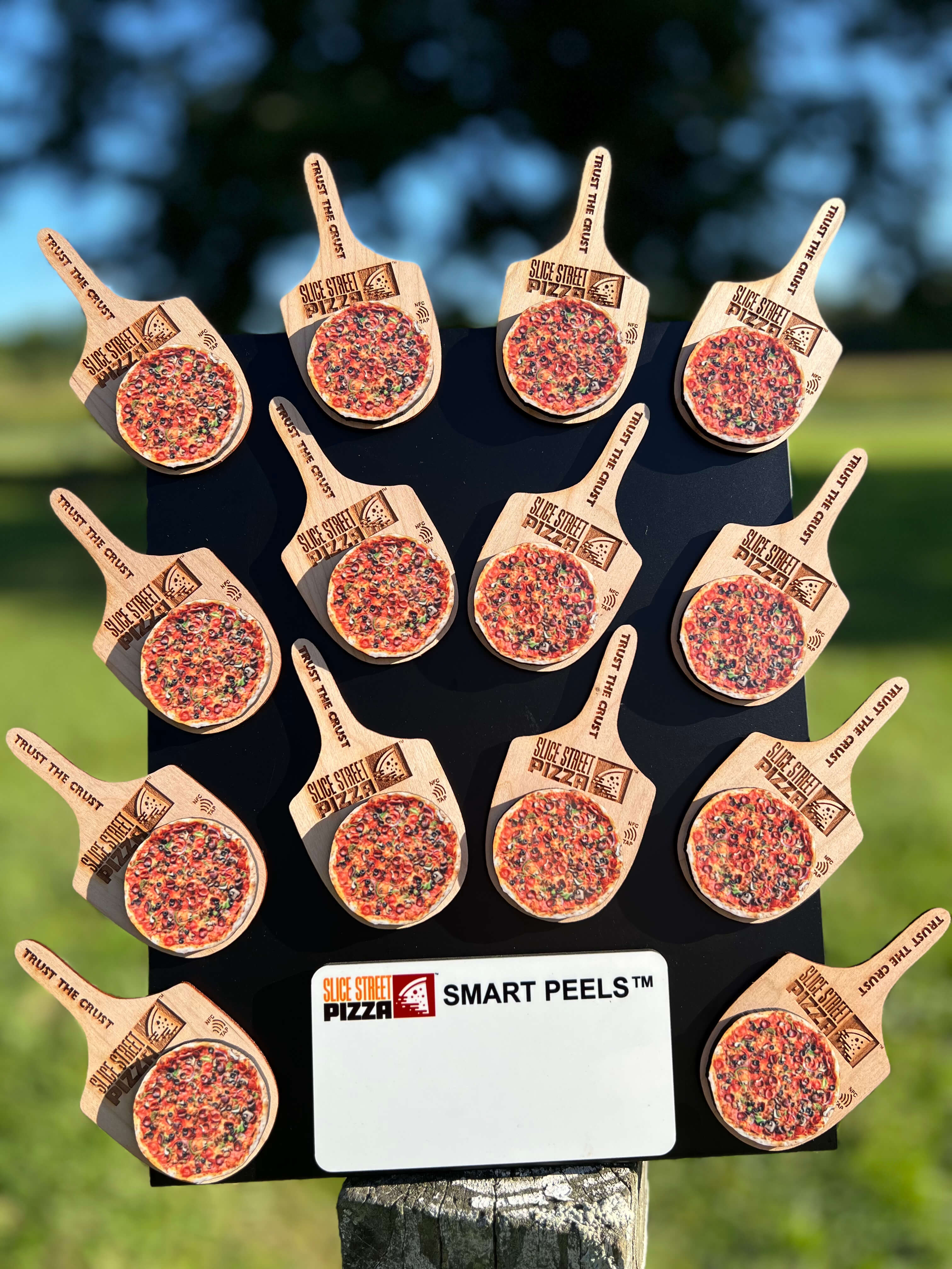 Popp's Pizza Peel™ Smart Magnets (NFC Enabled)