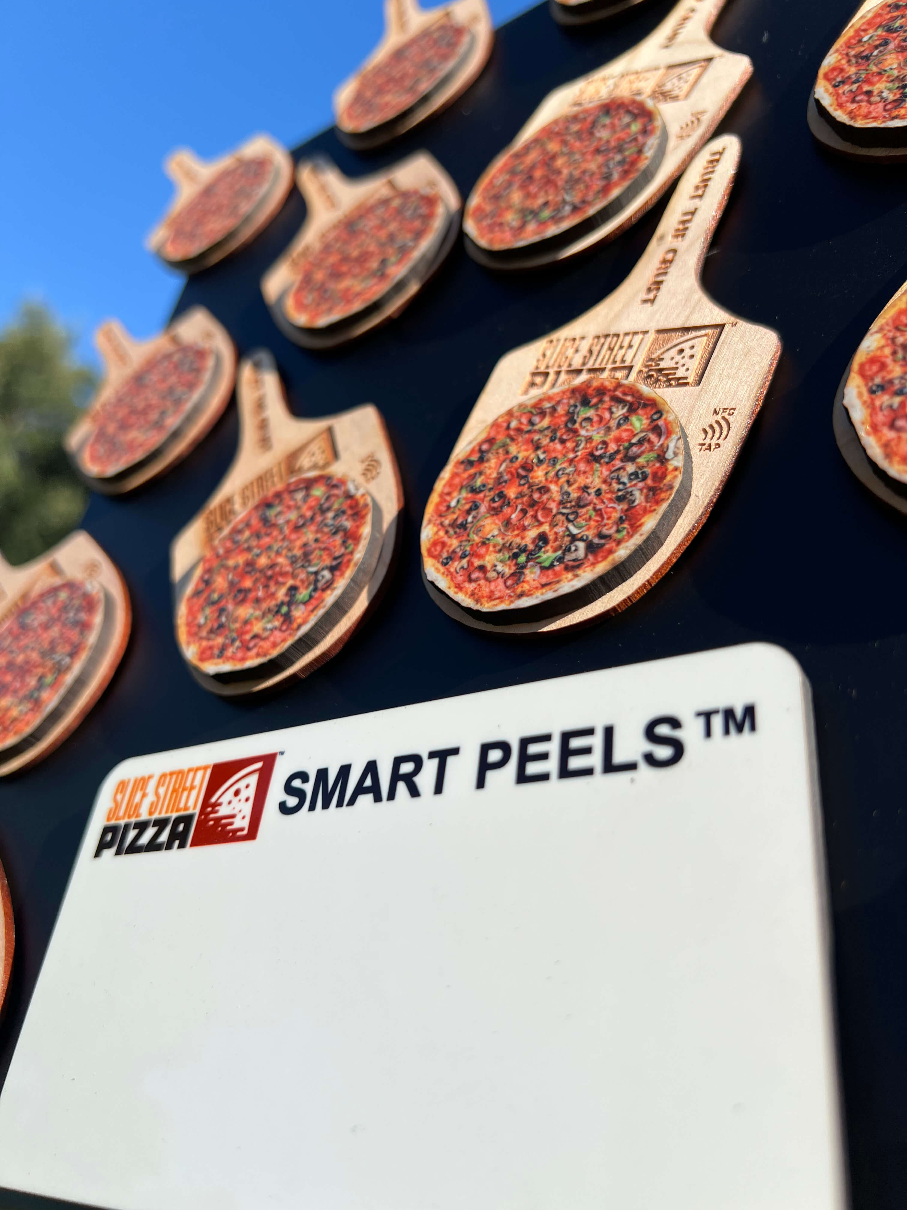 Popp's Pizza Peel™ Smart Magnets (NFC Enabled)