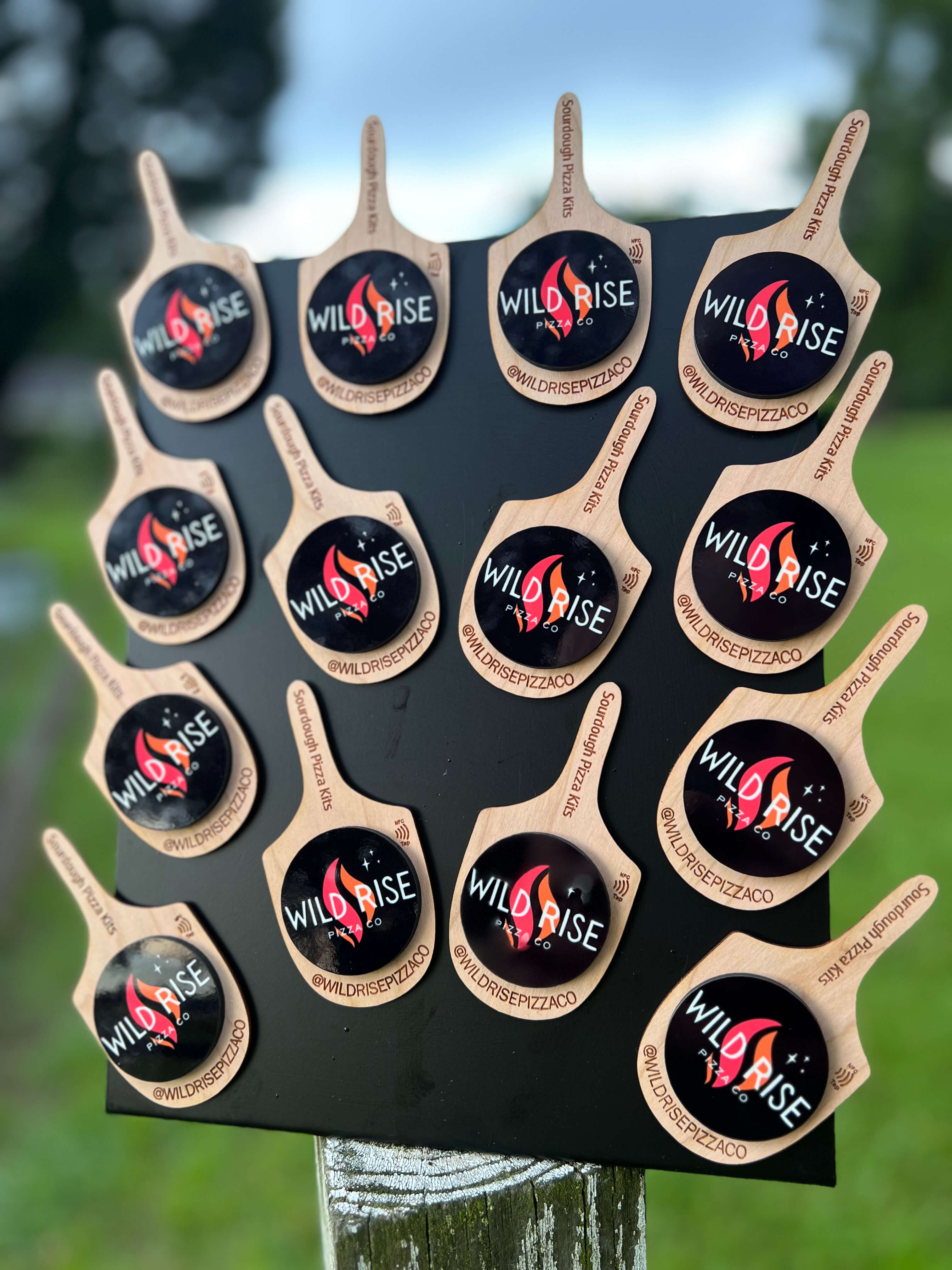 Popp's Pizza Peel™ Smart Magnets (NFC Enabled)