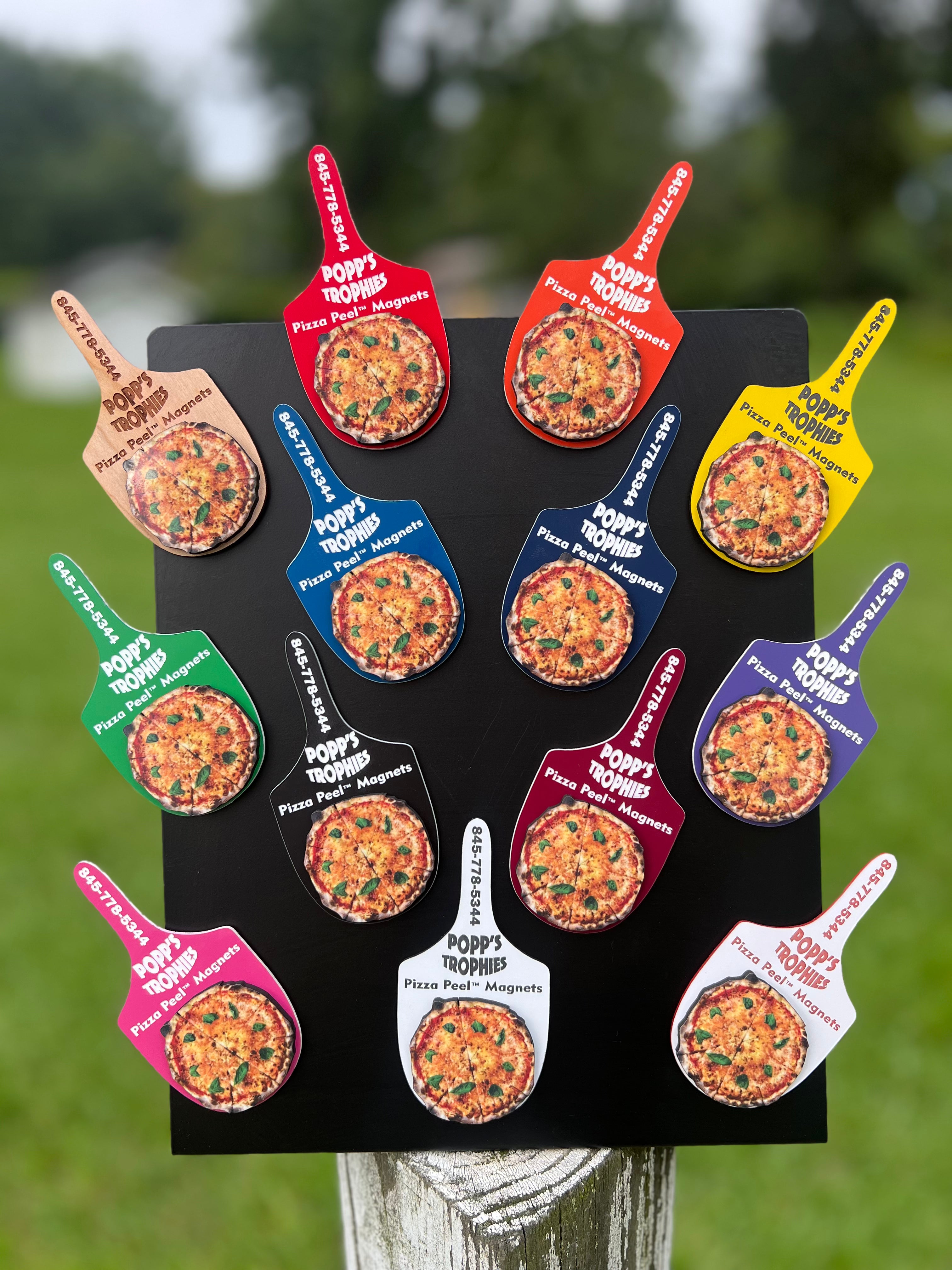 Popp's Pizza Peel™ Smart Magnets (NFC Enabled)