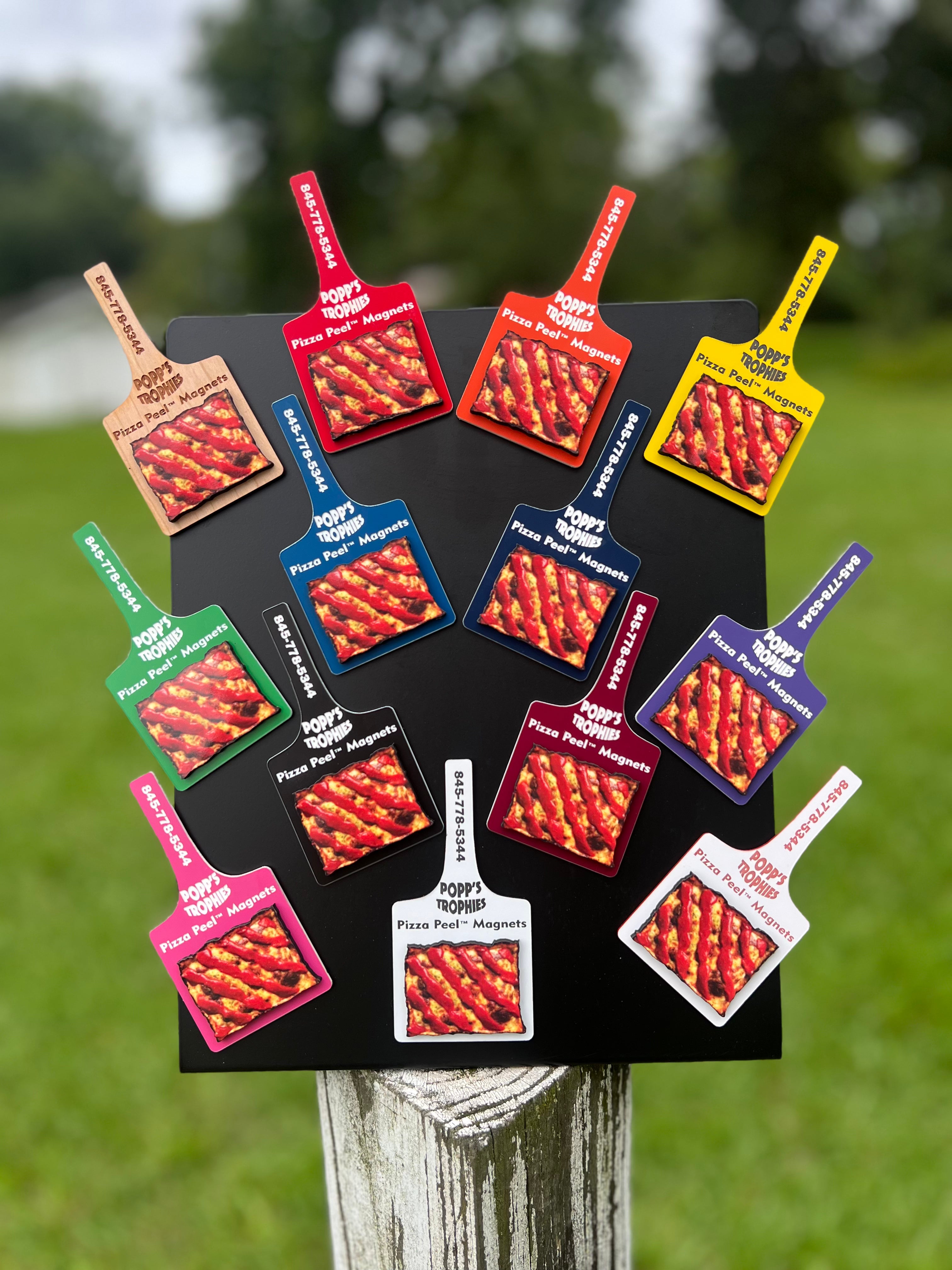 Popp's Pizza Peel™ Smart Magnets (NFC Enabled)