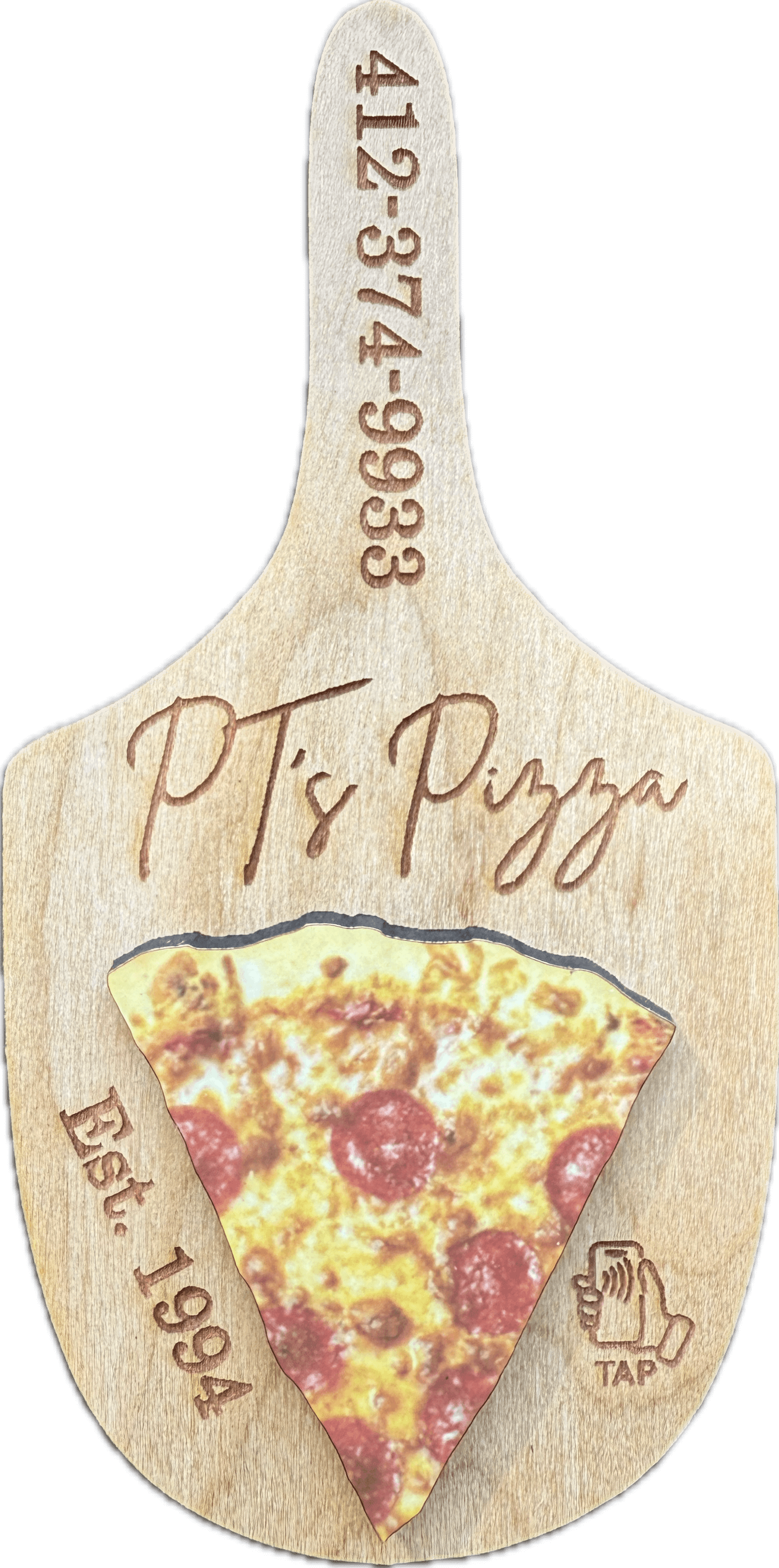 Popp's Pizza Peel™ Smart Magnets (NFC Enabled)