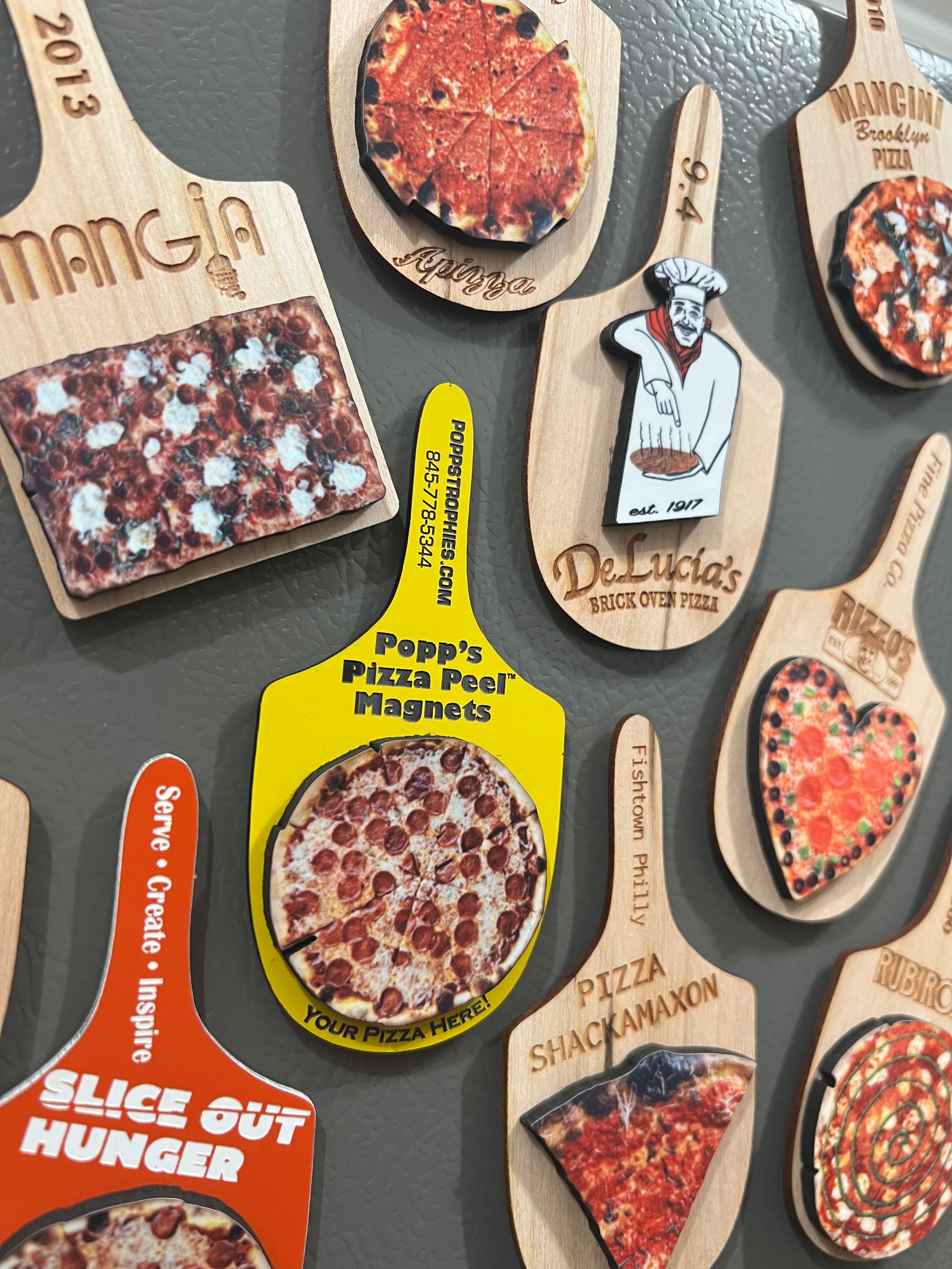 Custom Pizza Peel Ornament Magnets