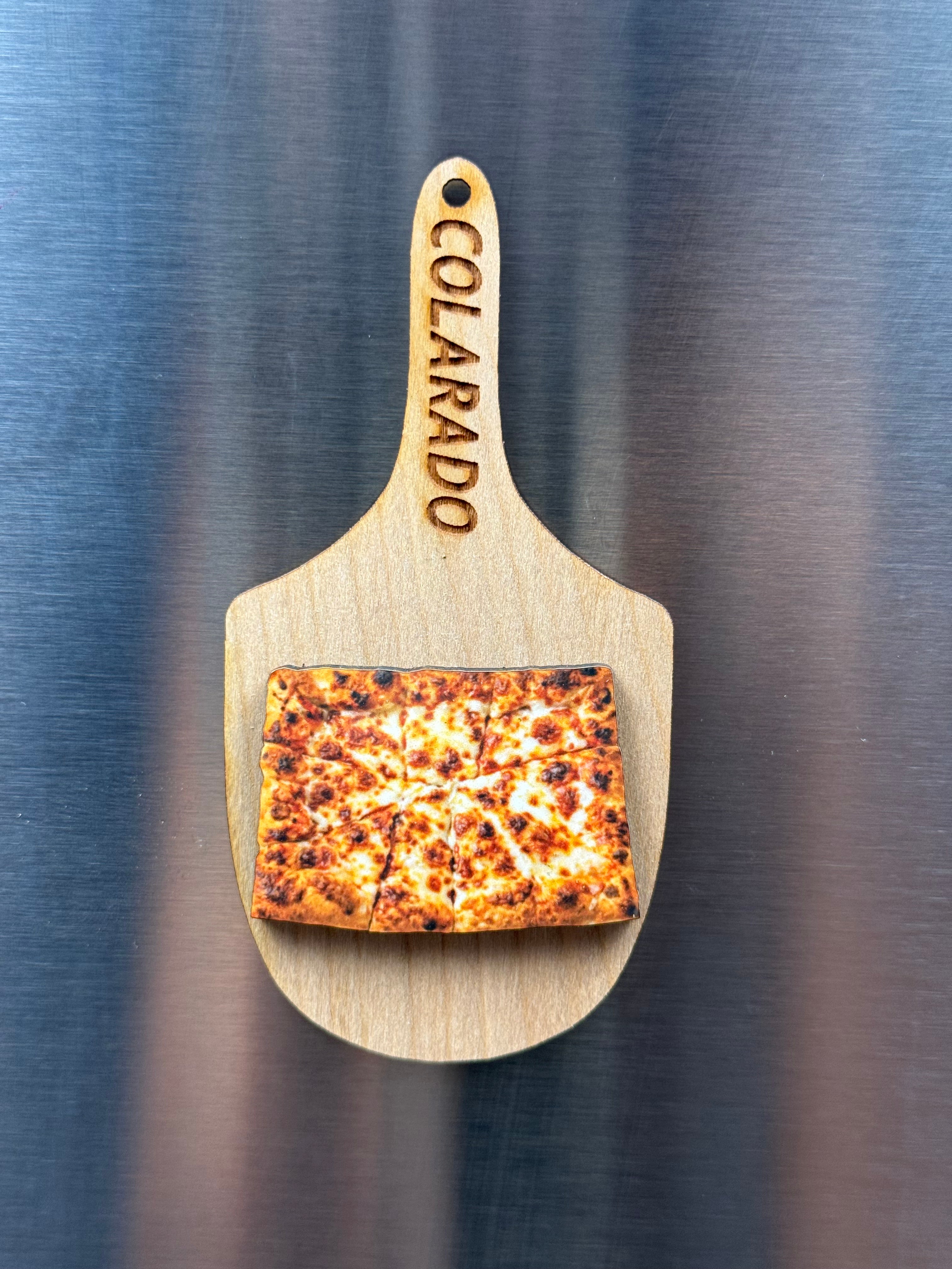 State Pizza Peel Magnets
