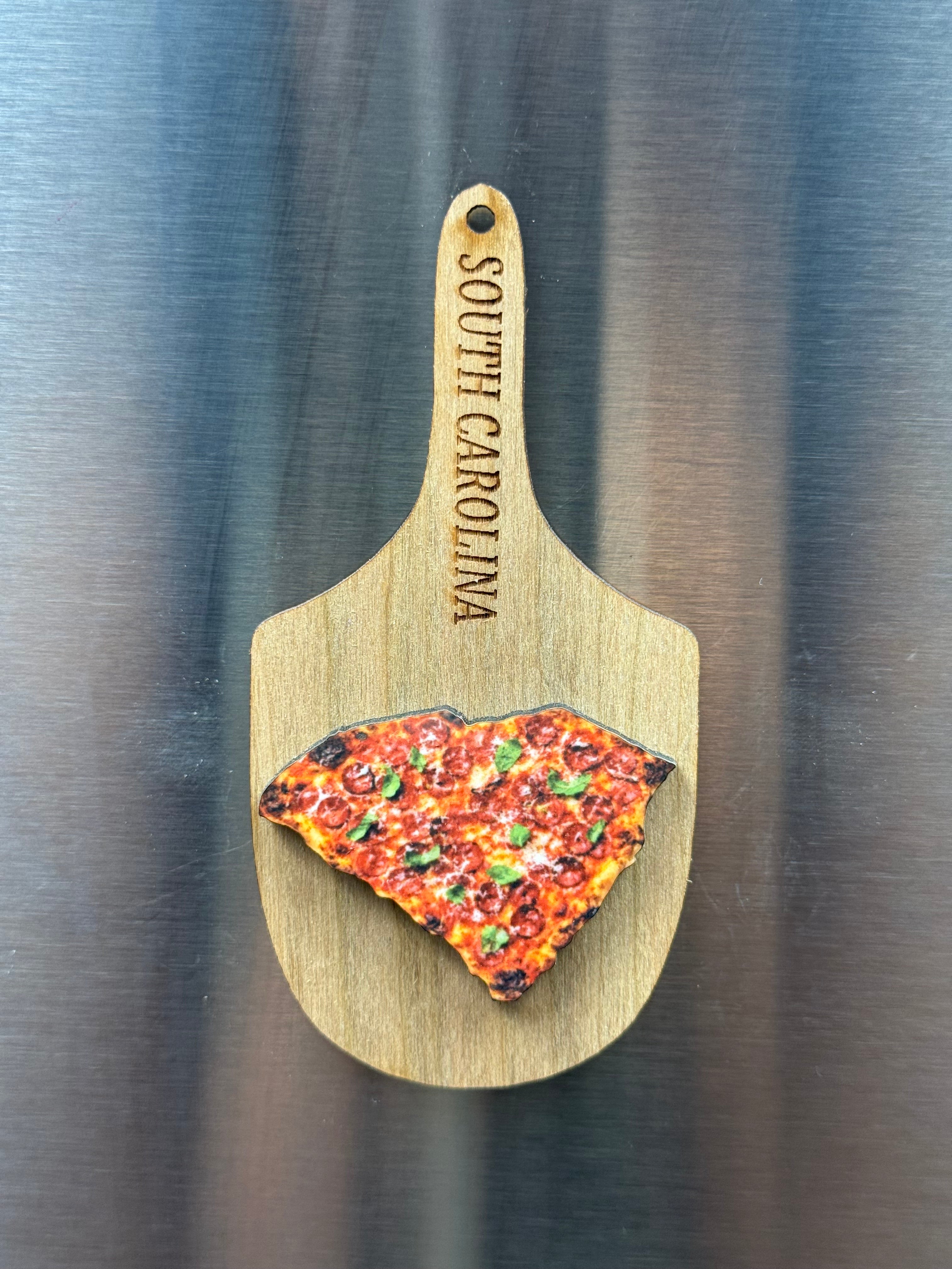 State Pizza Peel Magnets