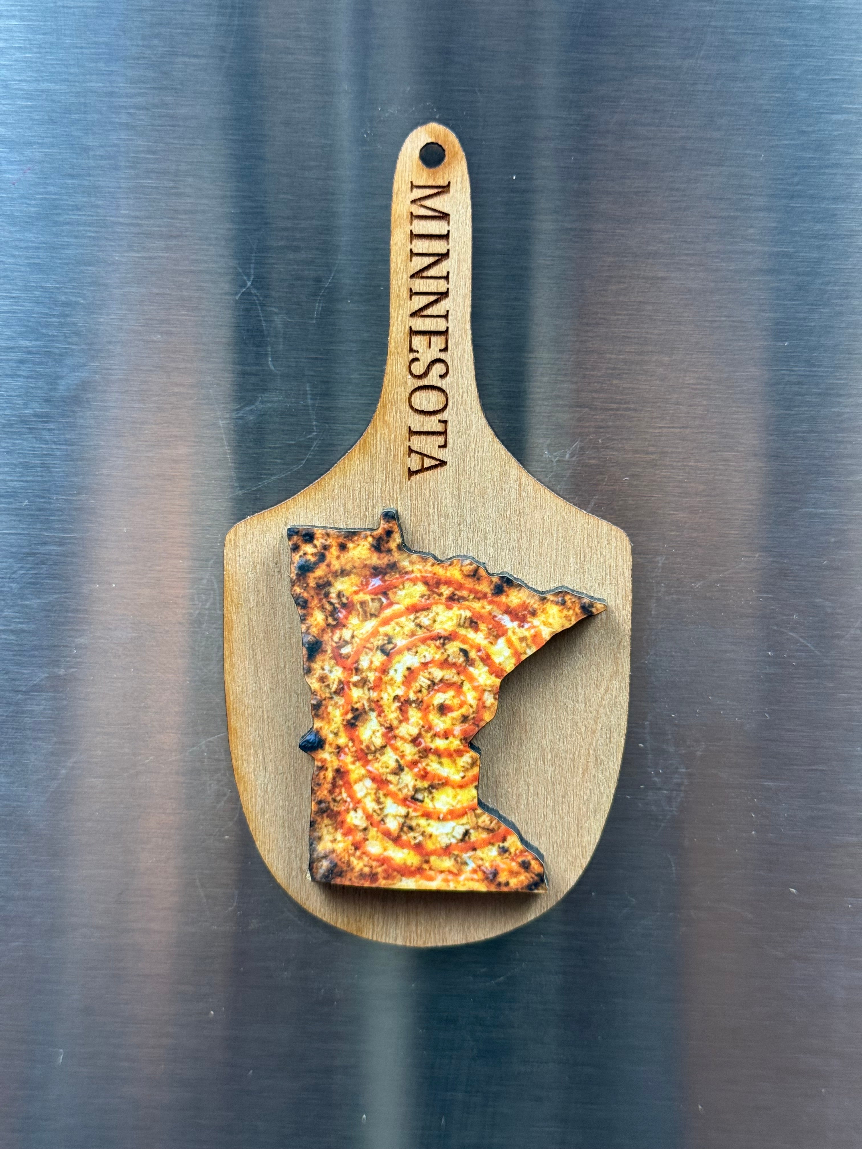 State Pizza Peel Magnets