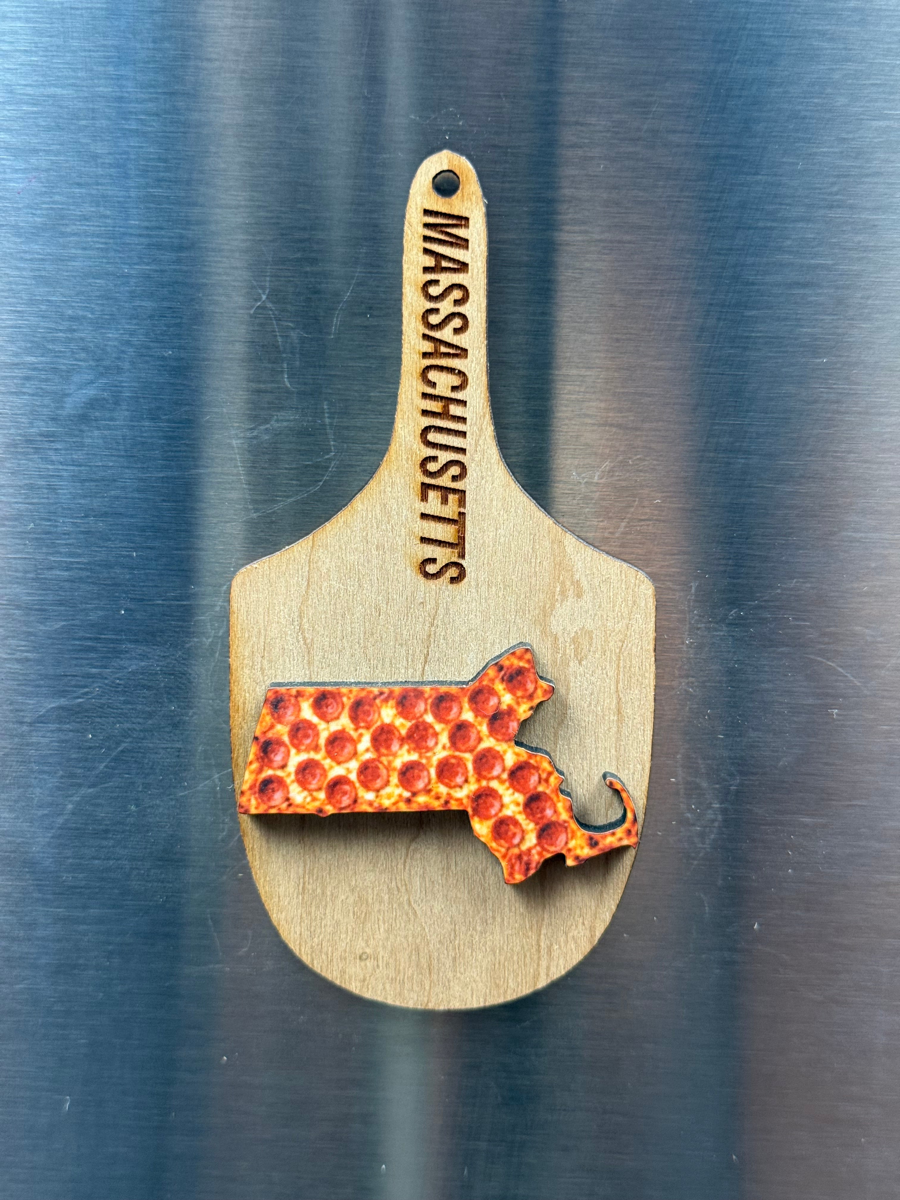 State Pizza Peel Magnets
