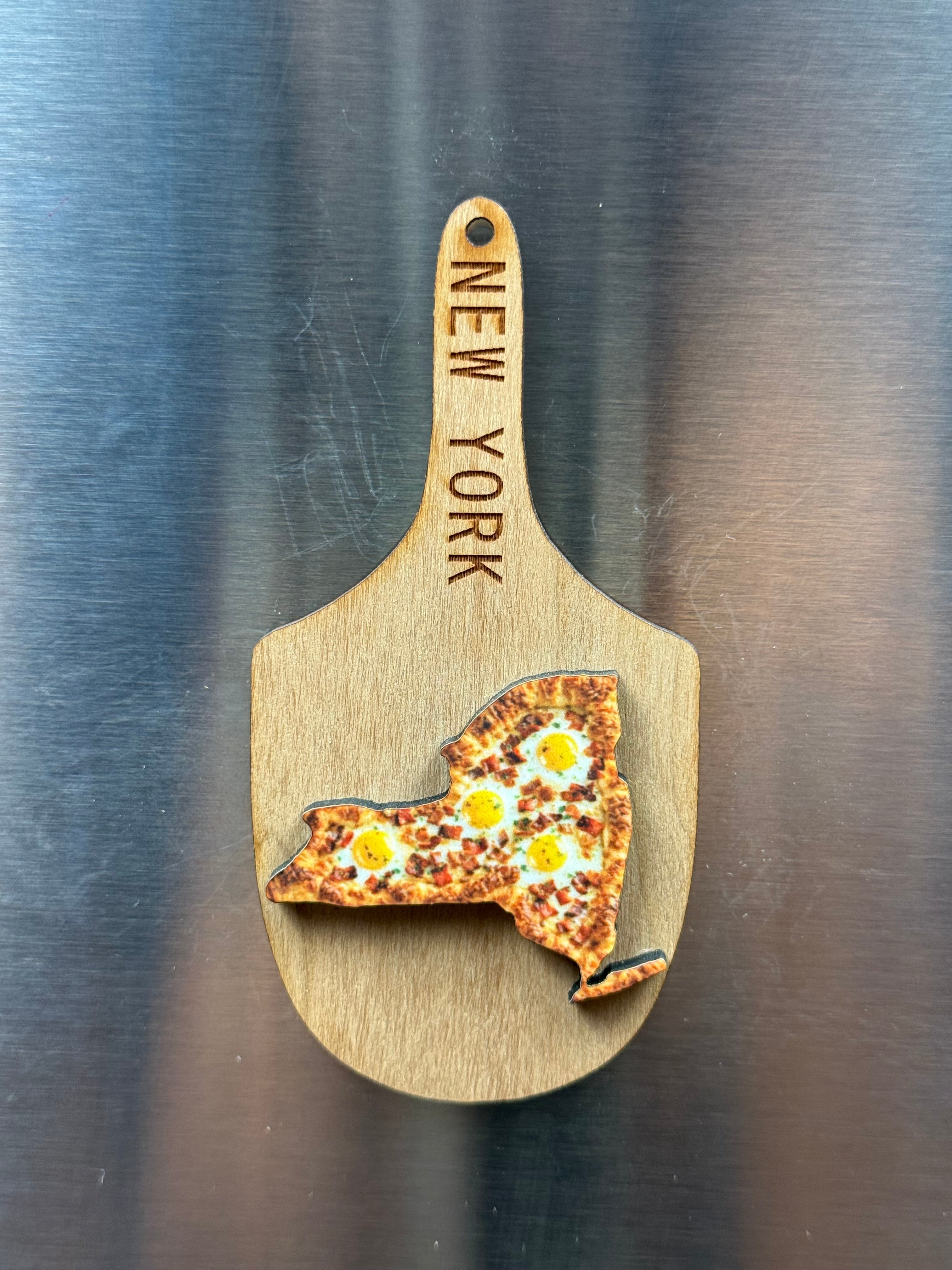 State Pizza Peel Magnets