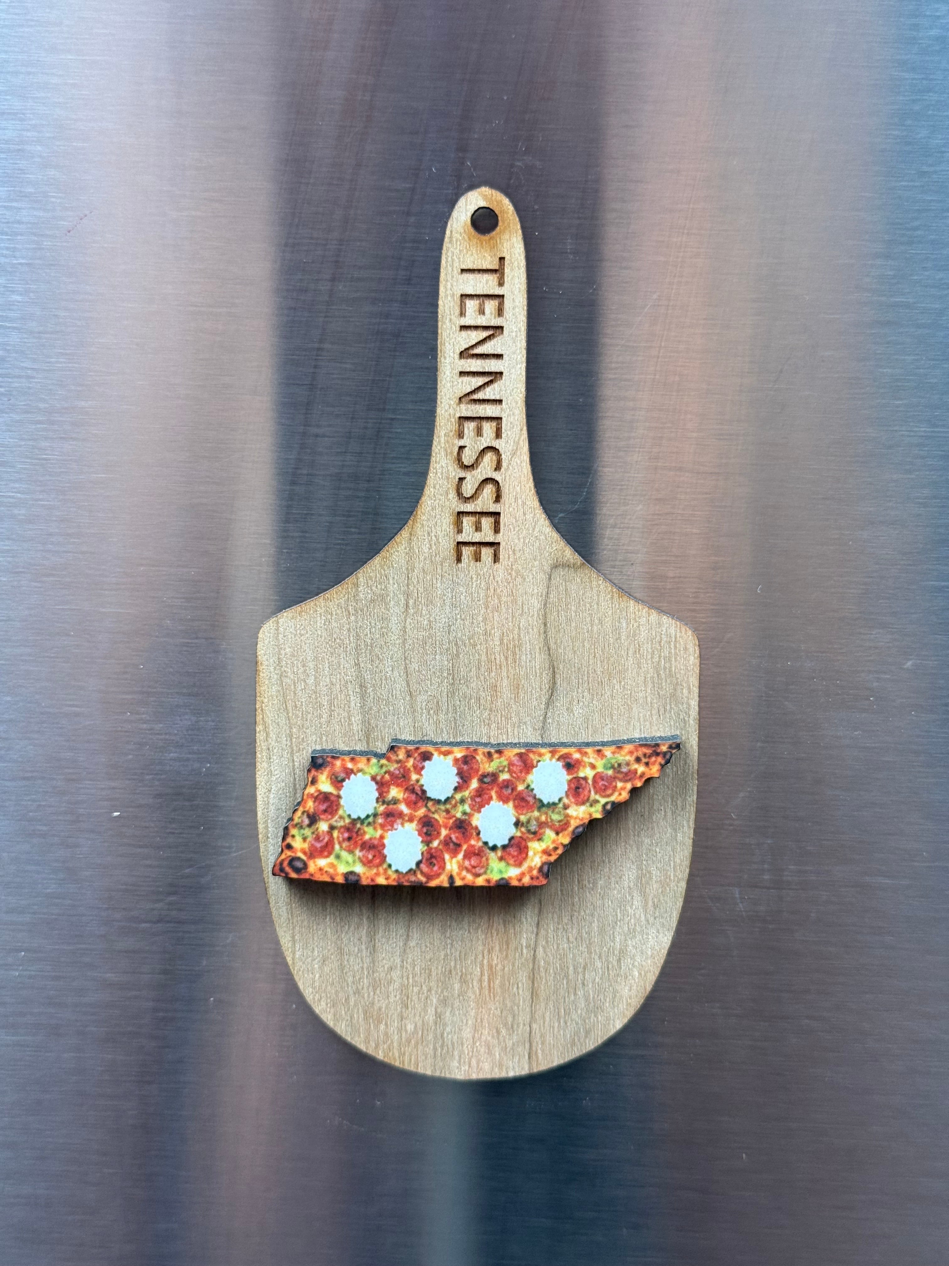 State Pizza Peel Magnets