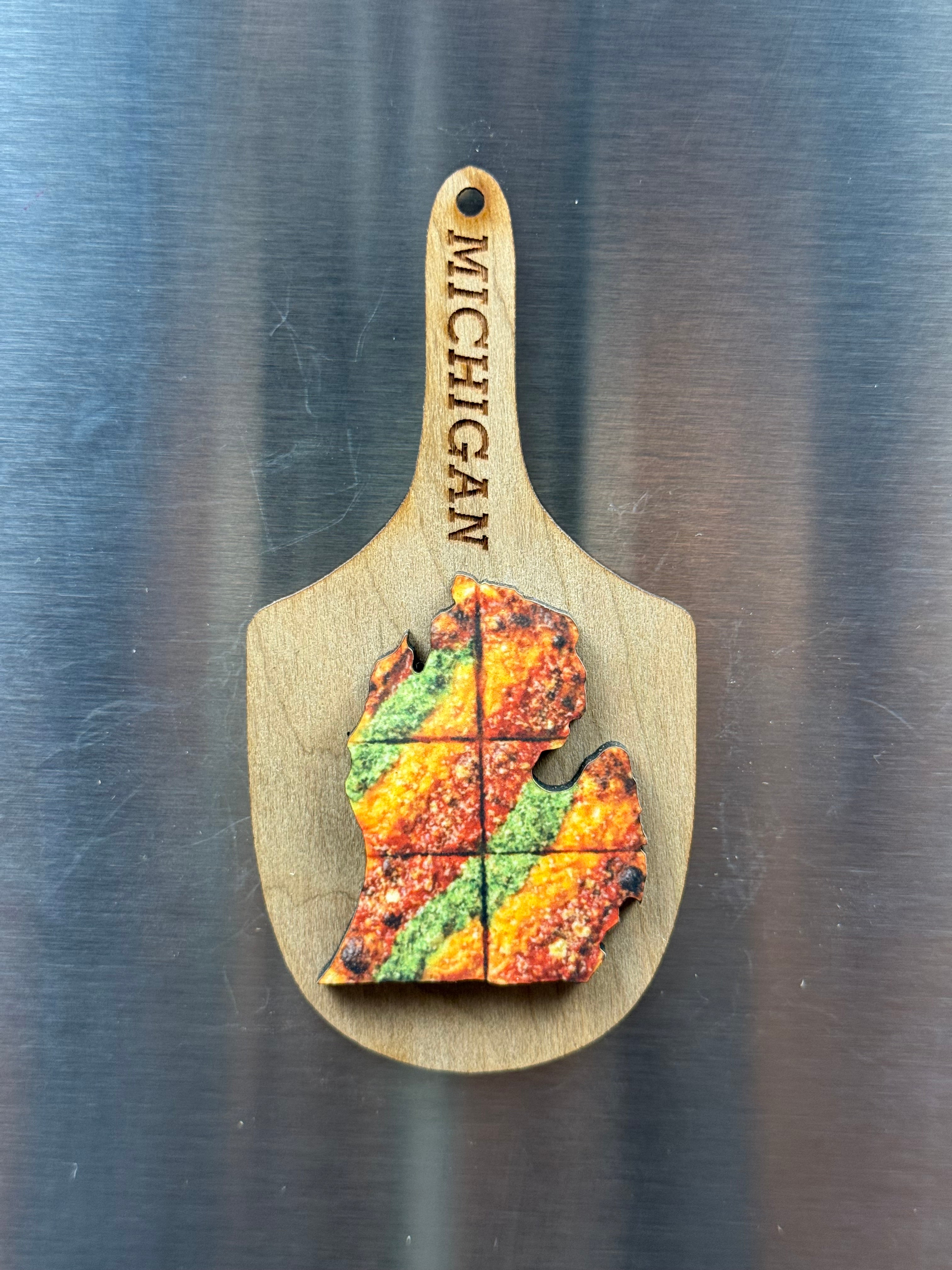 State Pizza Peel Magnets