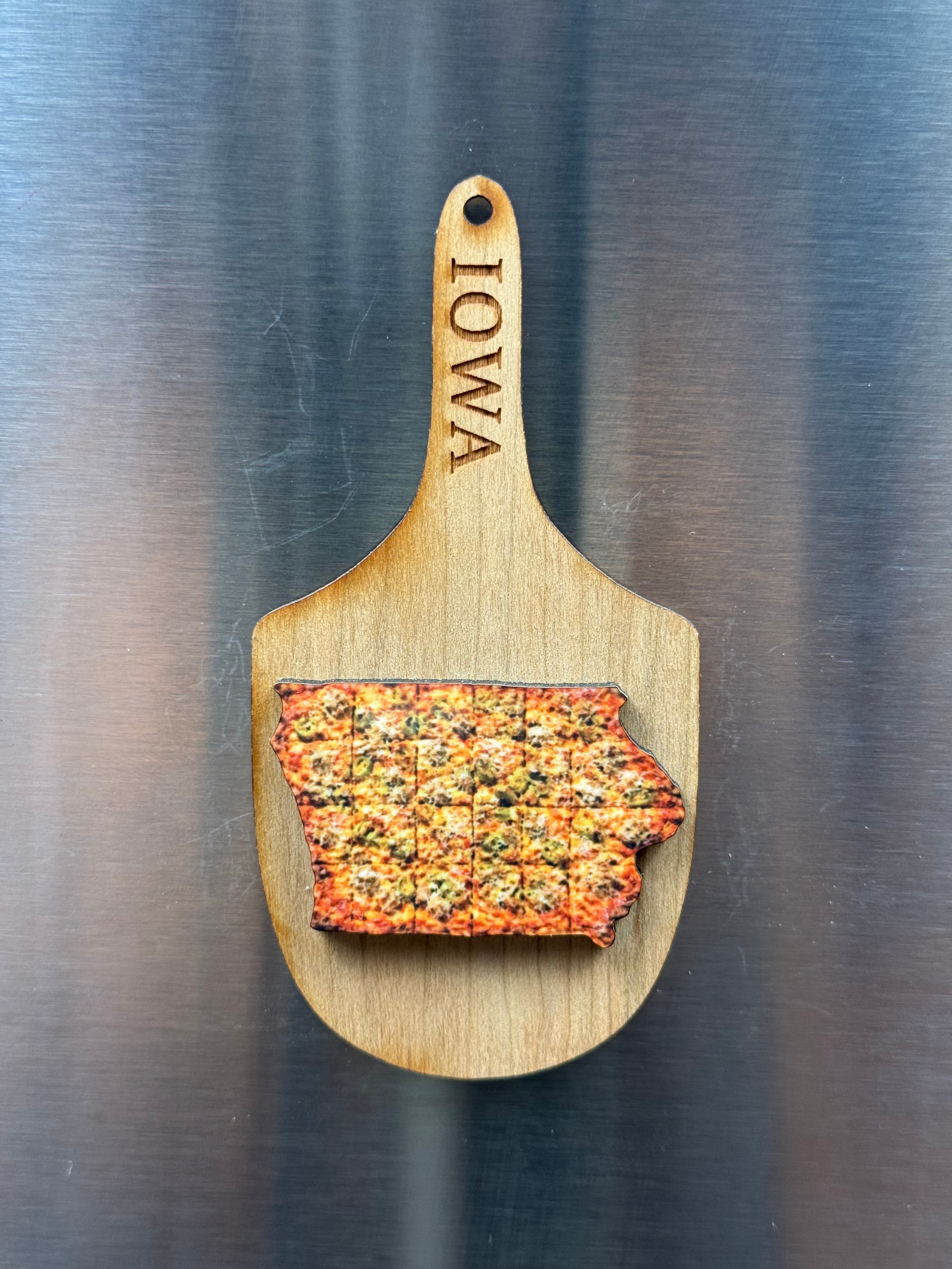 State Pizza Peel Magnets