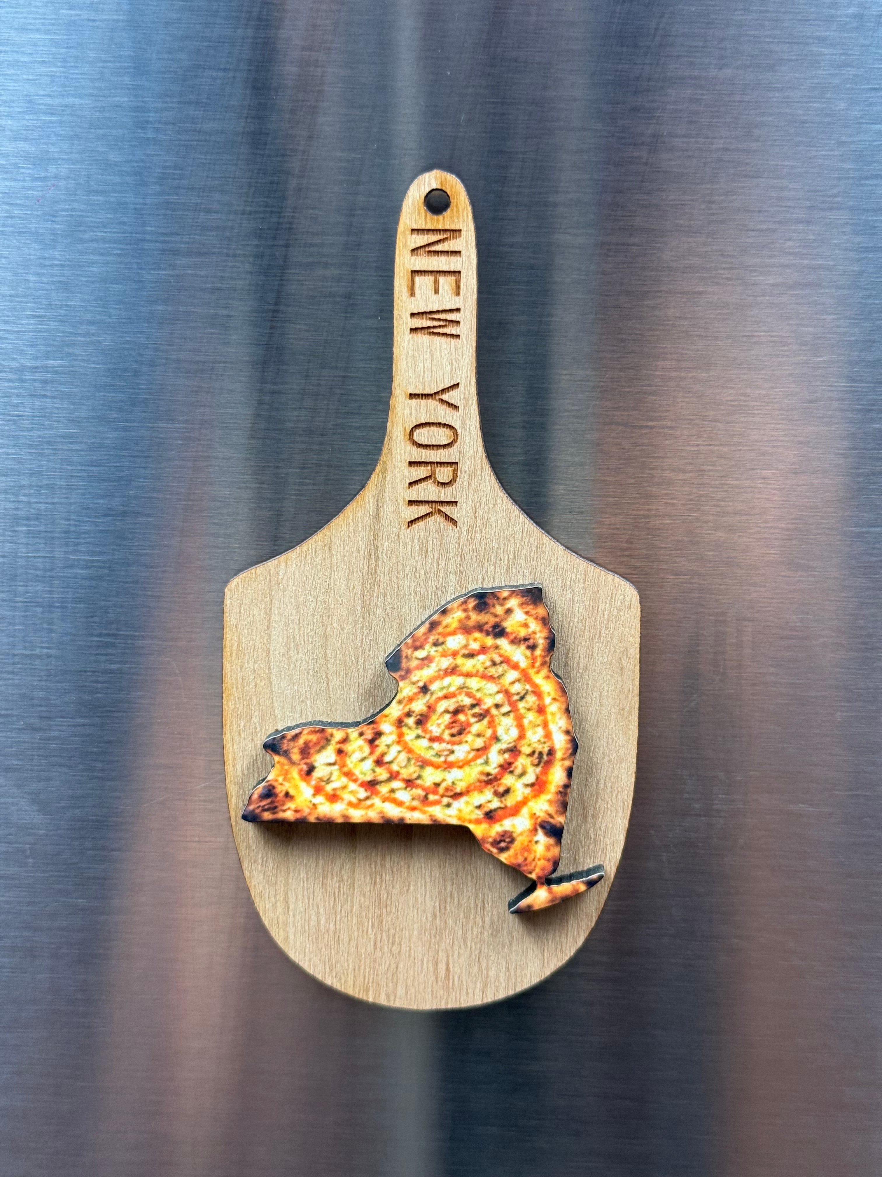 State Pizza Peel Magnets