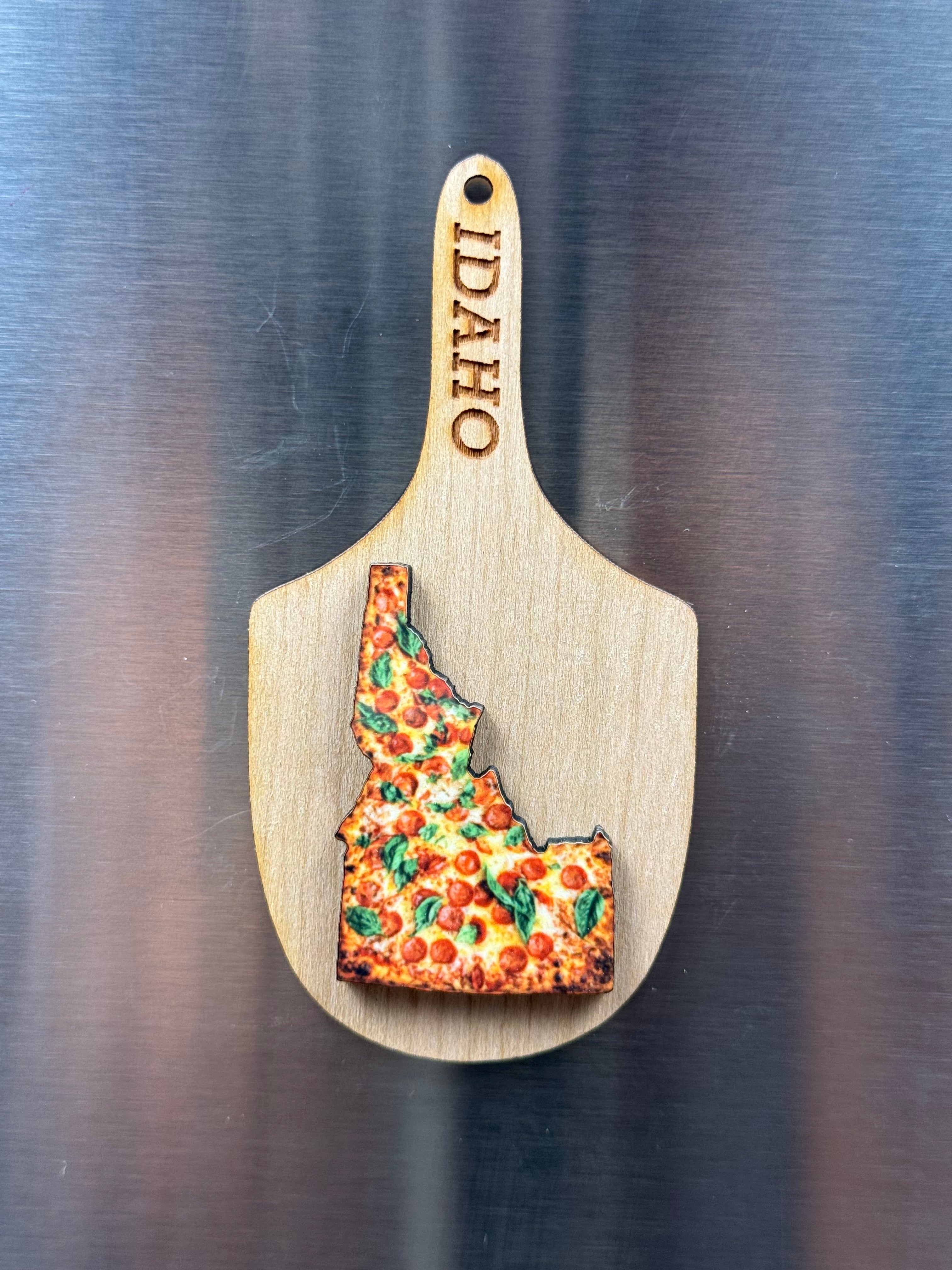 State Pizza Peel Magnets