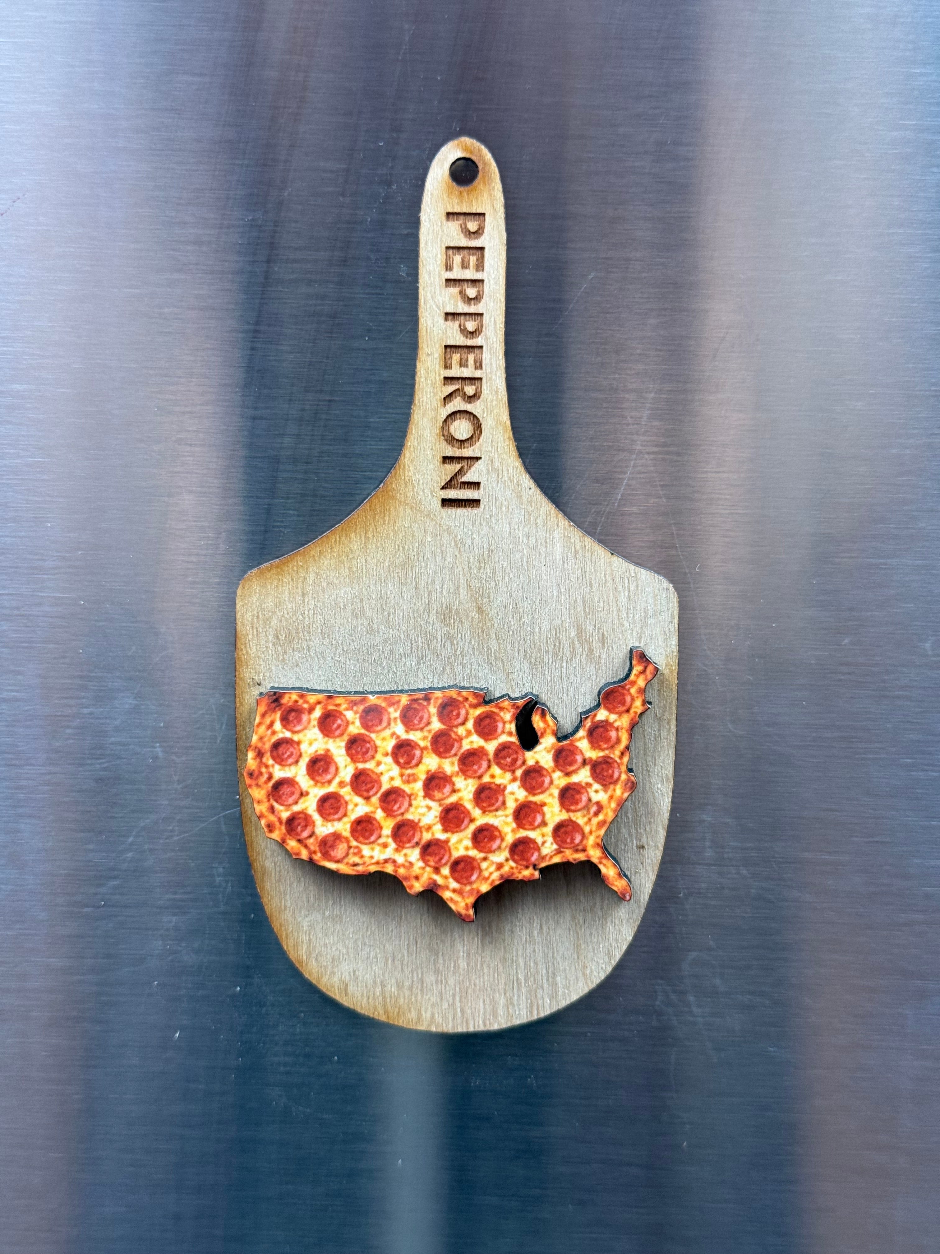 State Pizza Peel Magnets