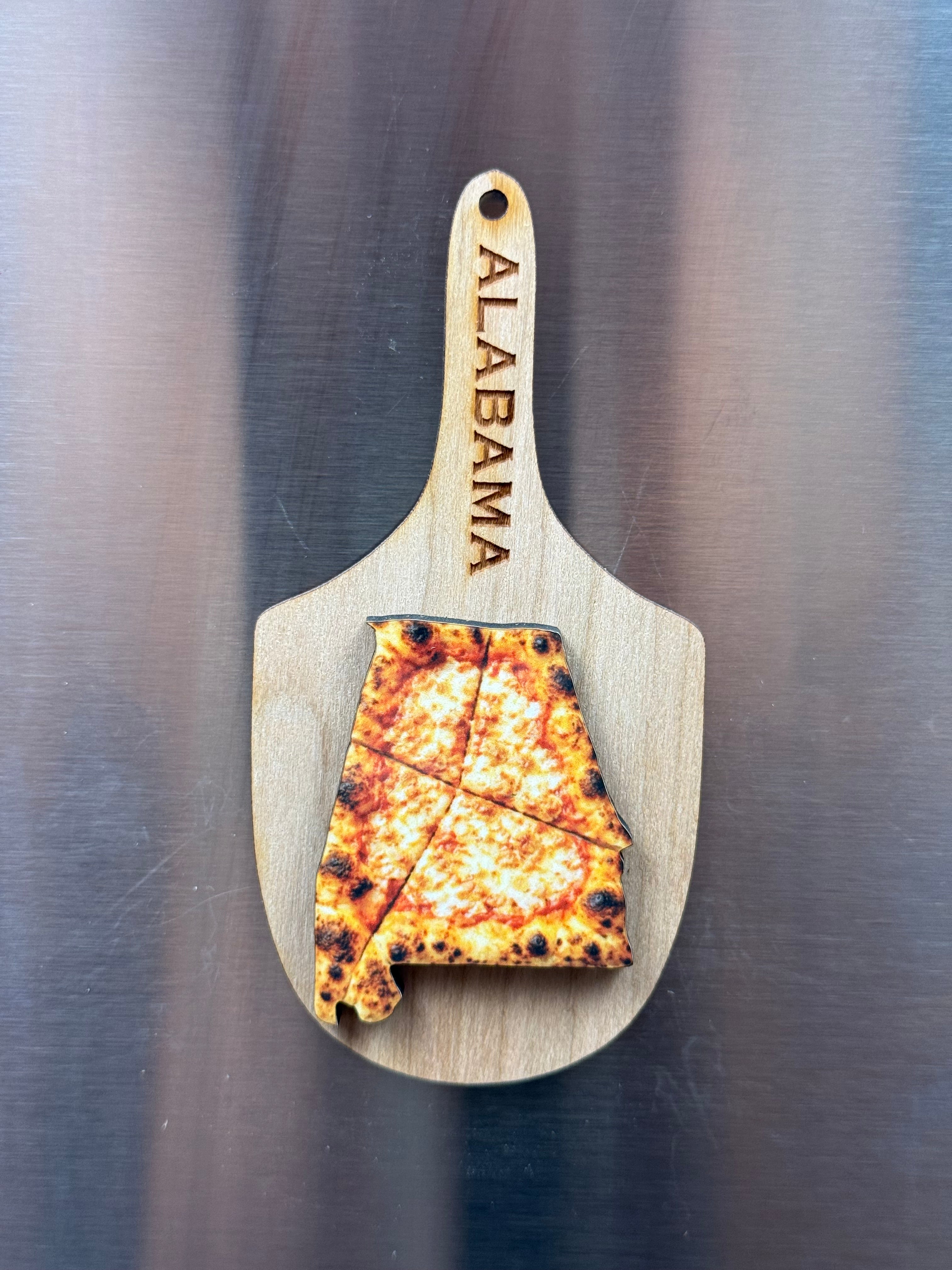 State Pizza Peel Magnets