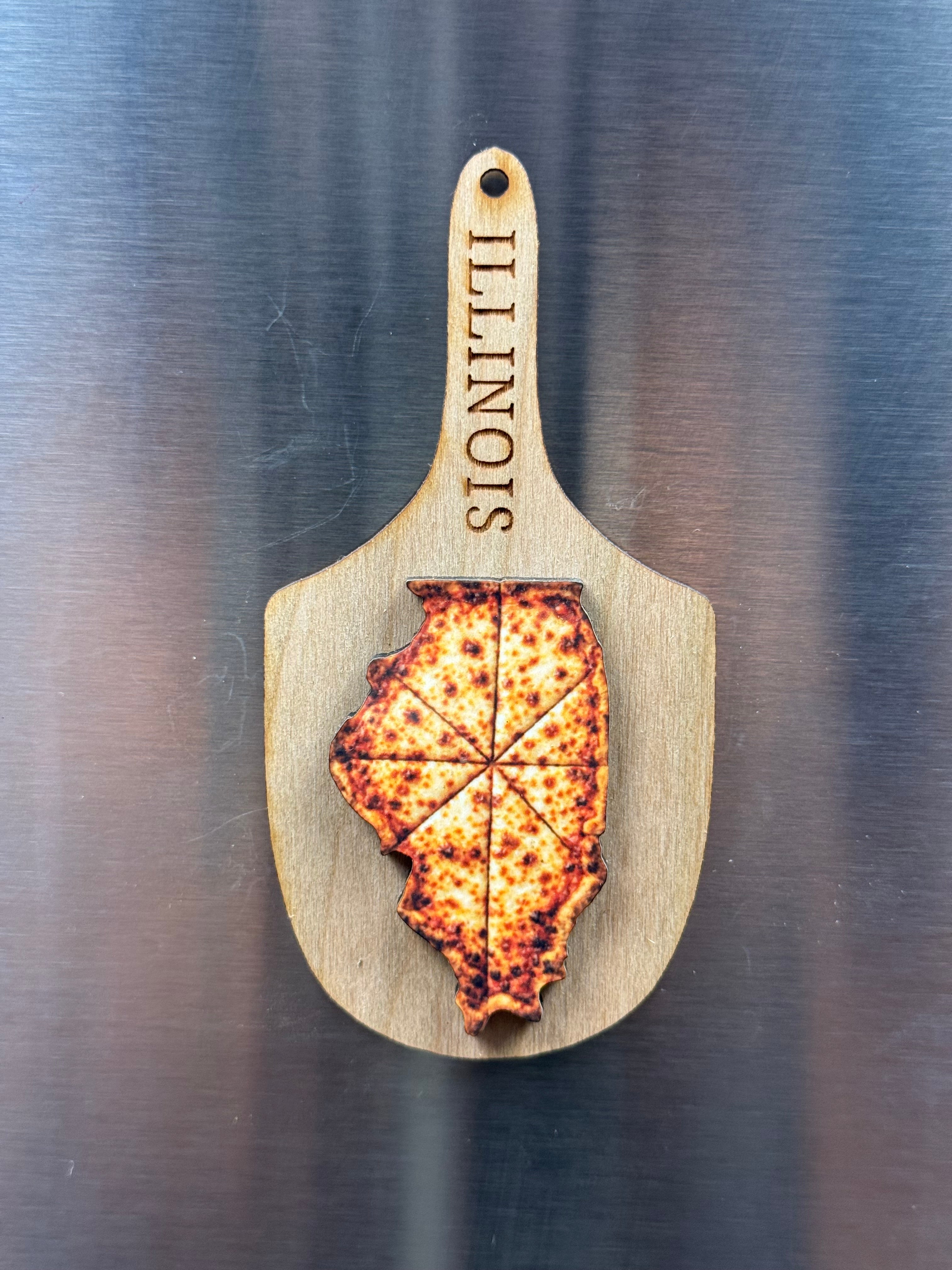 State Pizza Peel Magnets