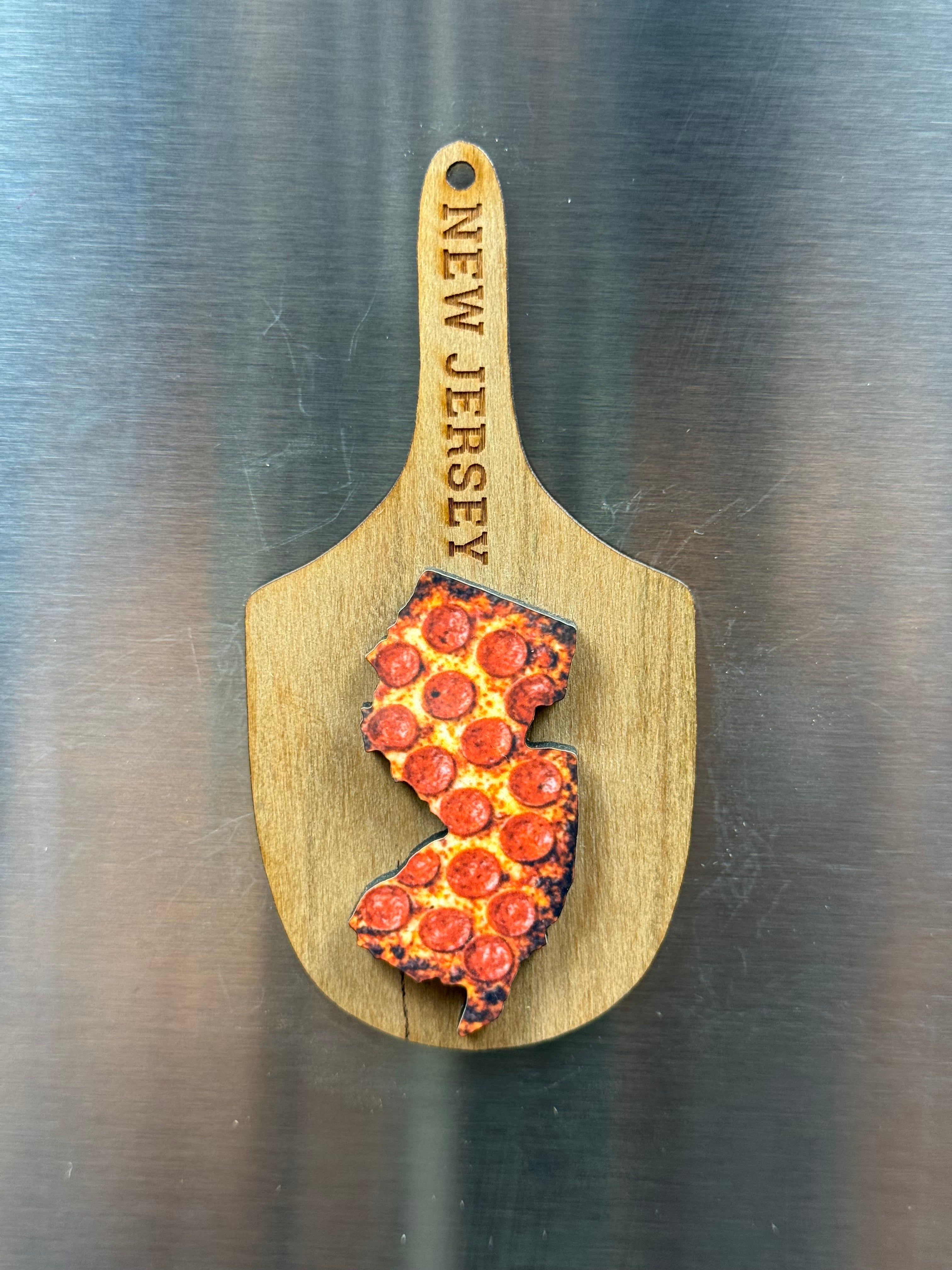 State Pizza Peel Magnets