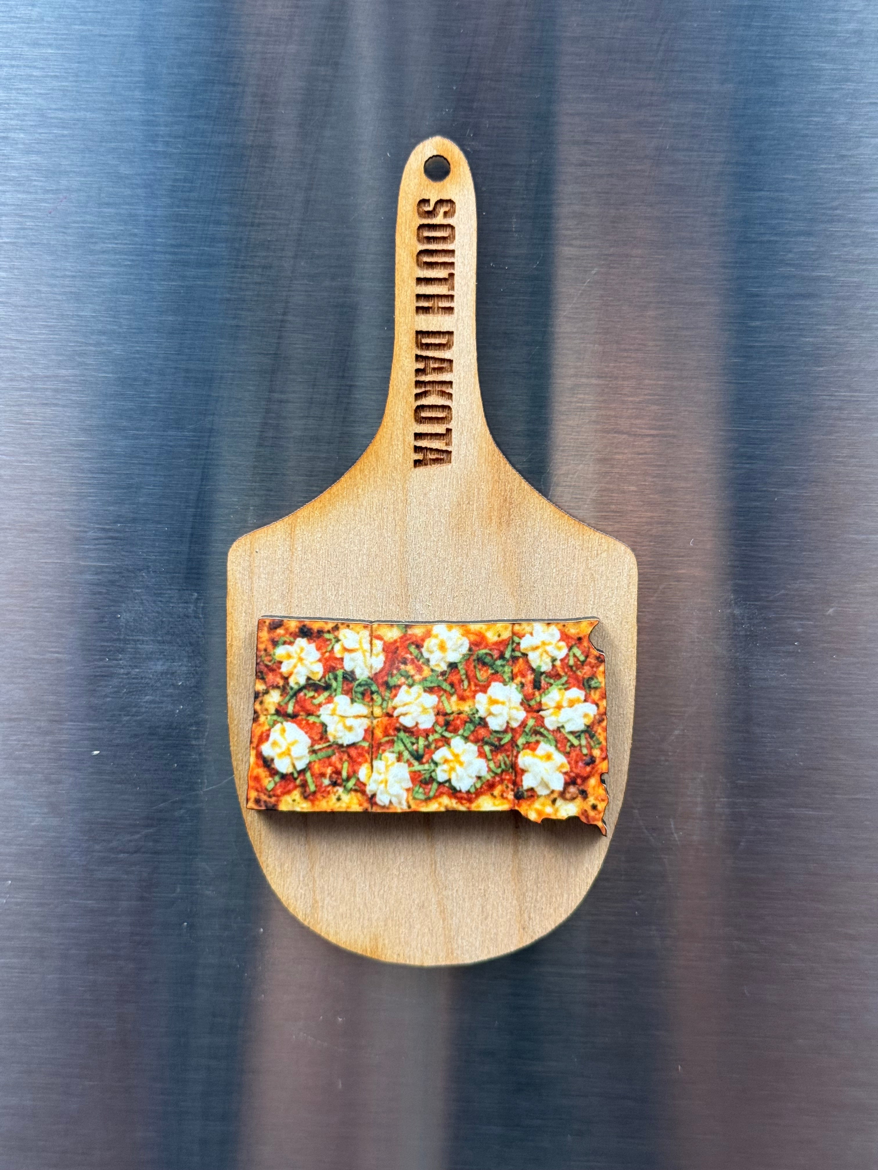 State Pizza Peel Magnets
