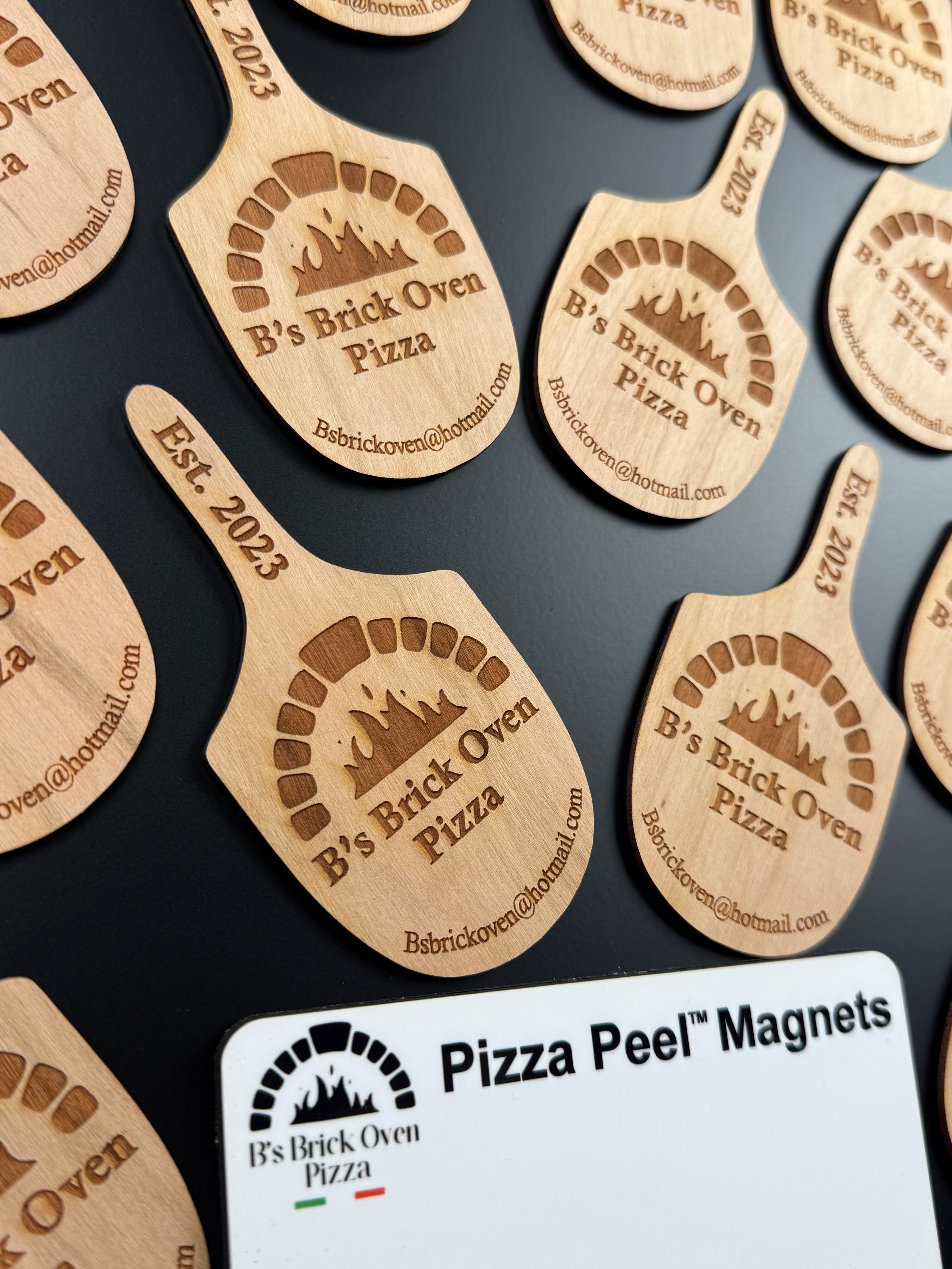 Popp's Pizza Peel™ Plain Magnets