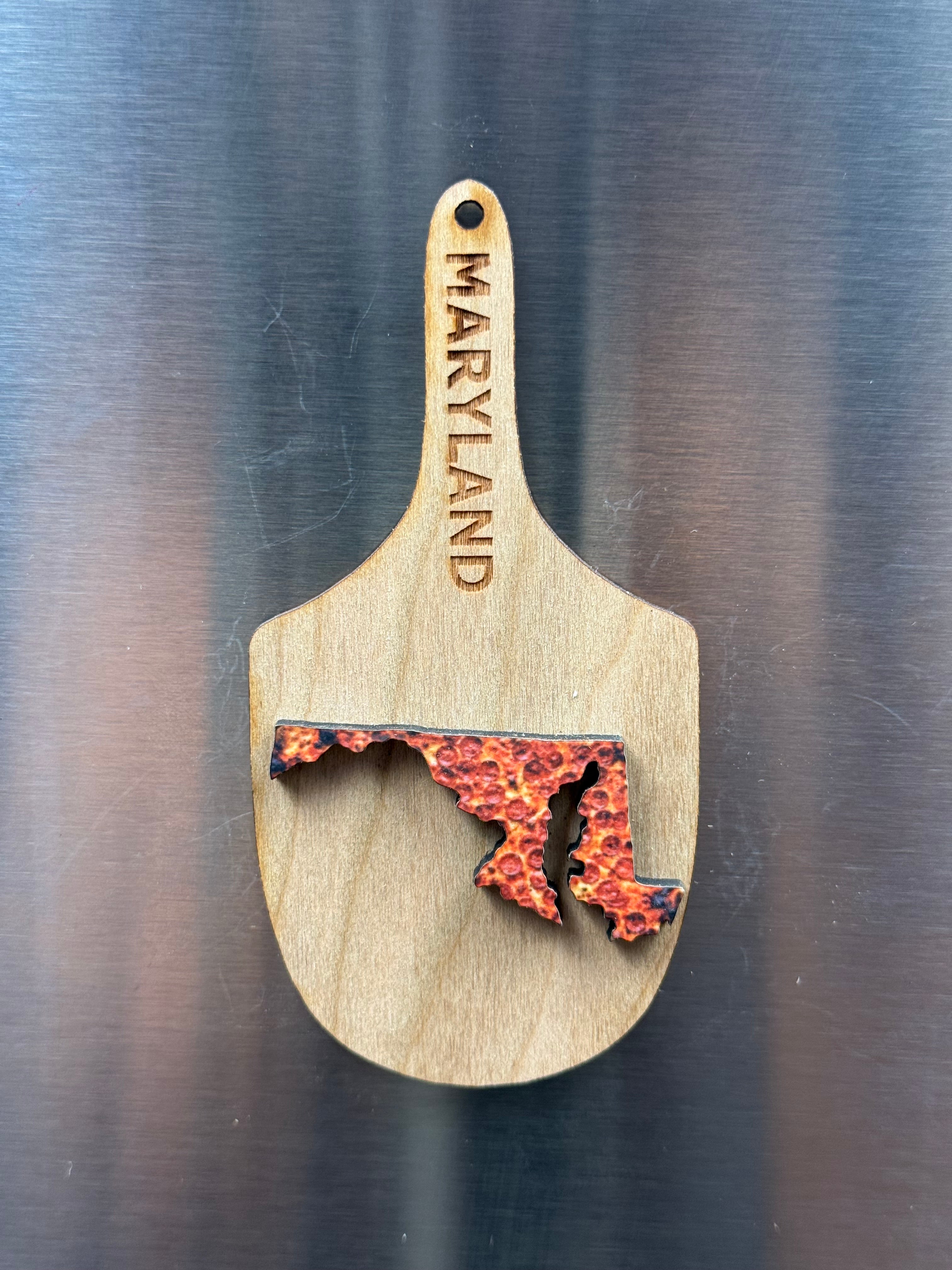 State Pizza Peel Magnets