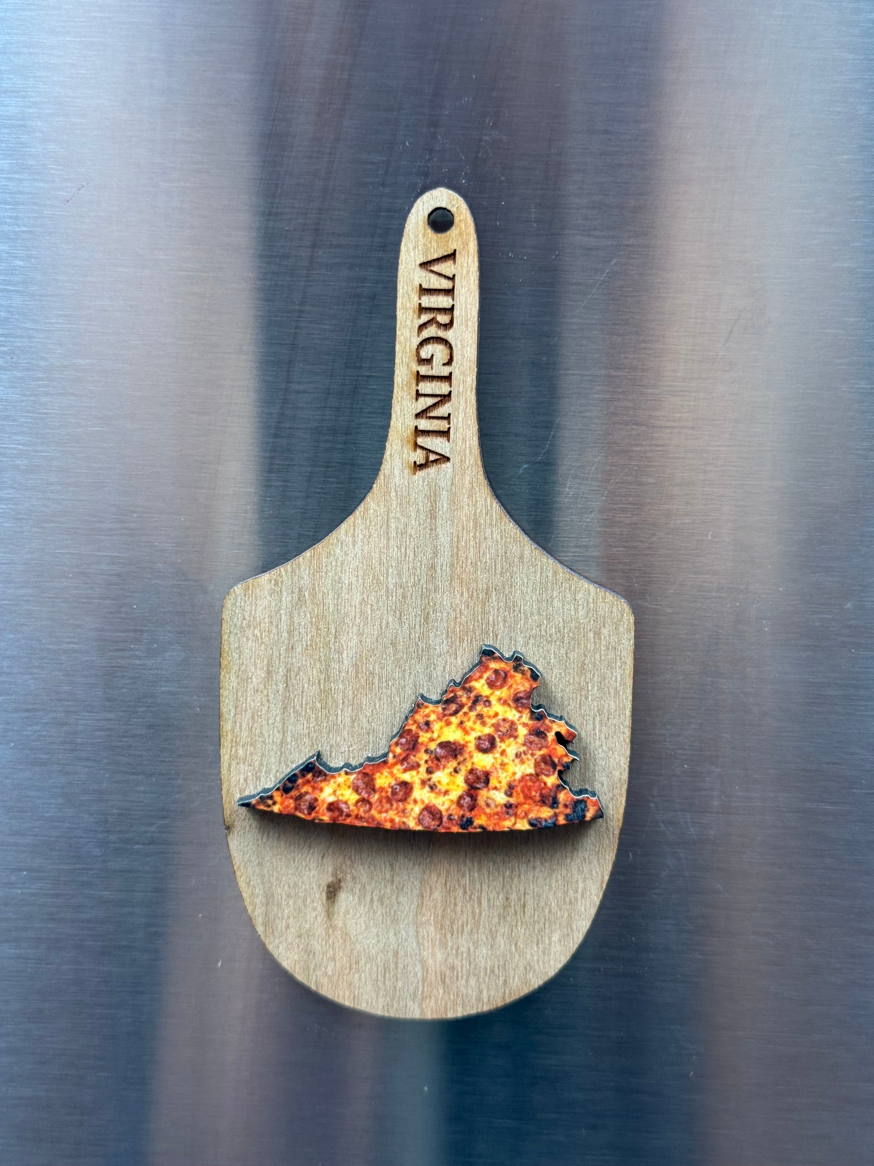 State Pizza Peel Magnets