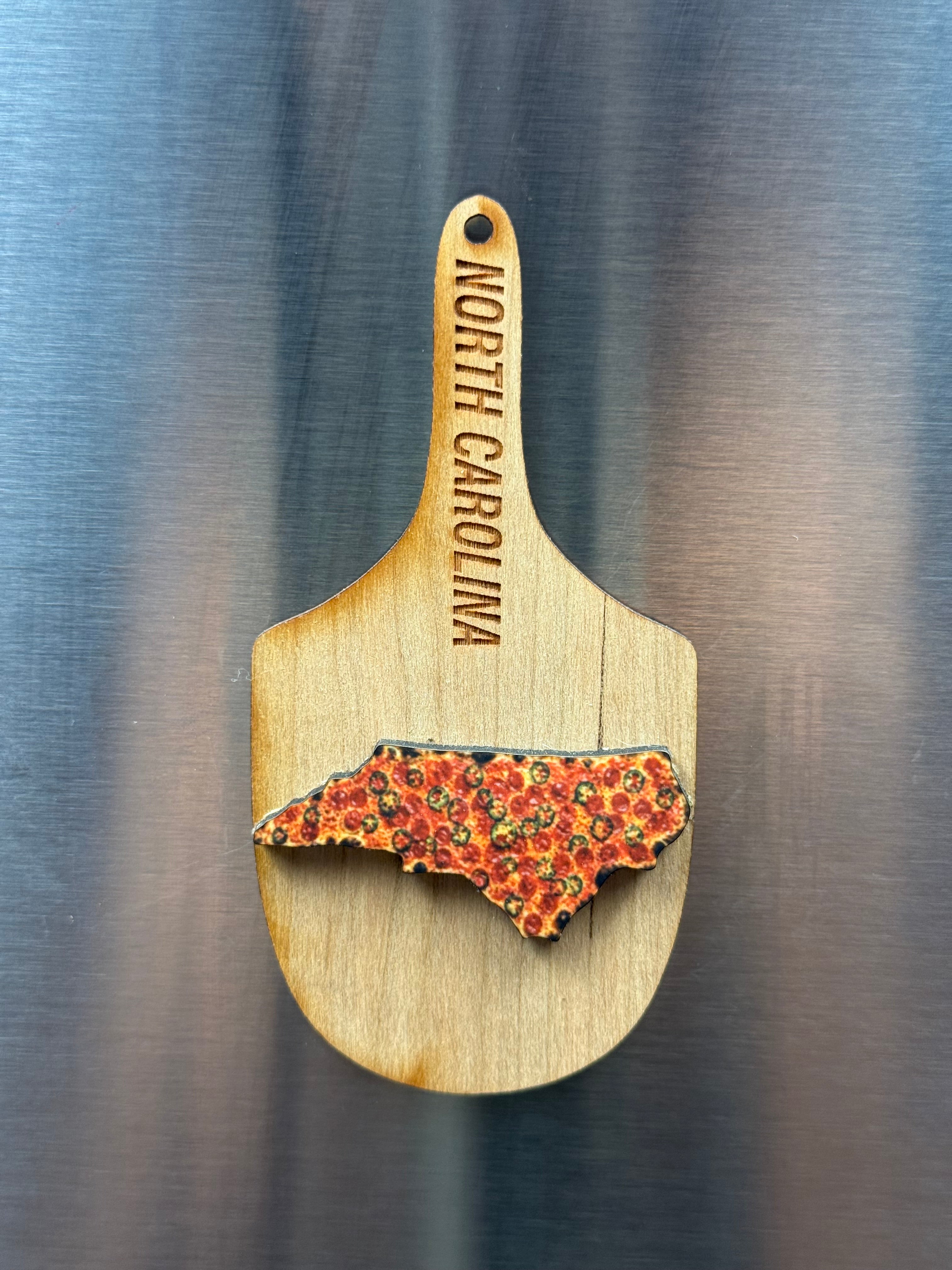 State Pizza Peel Magnets