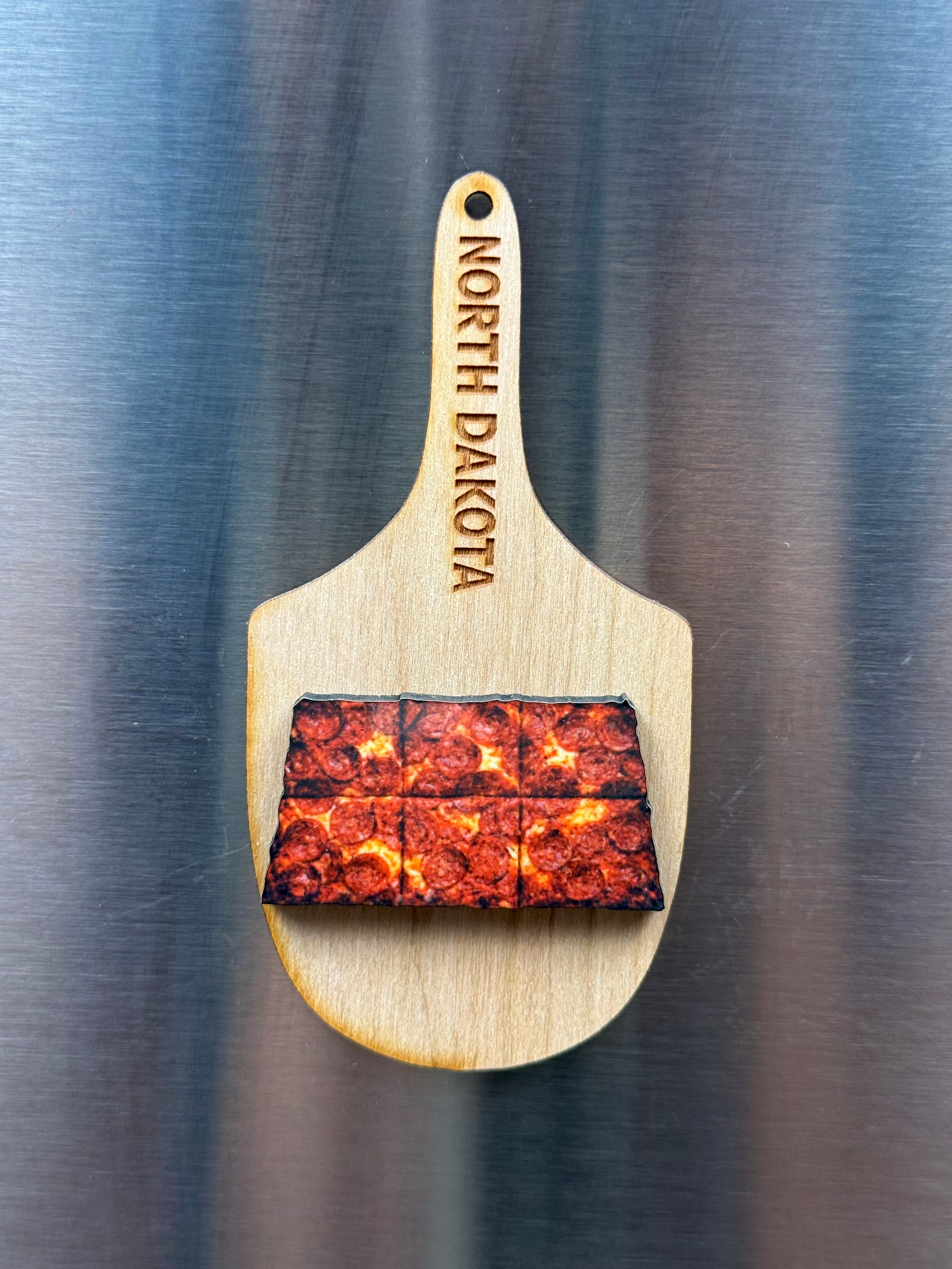 State Pizza Peel Magnets