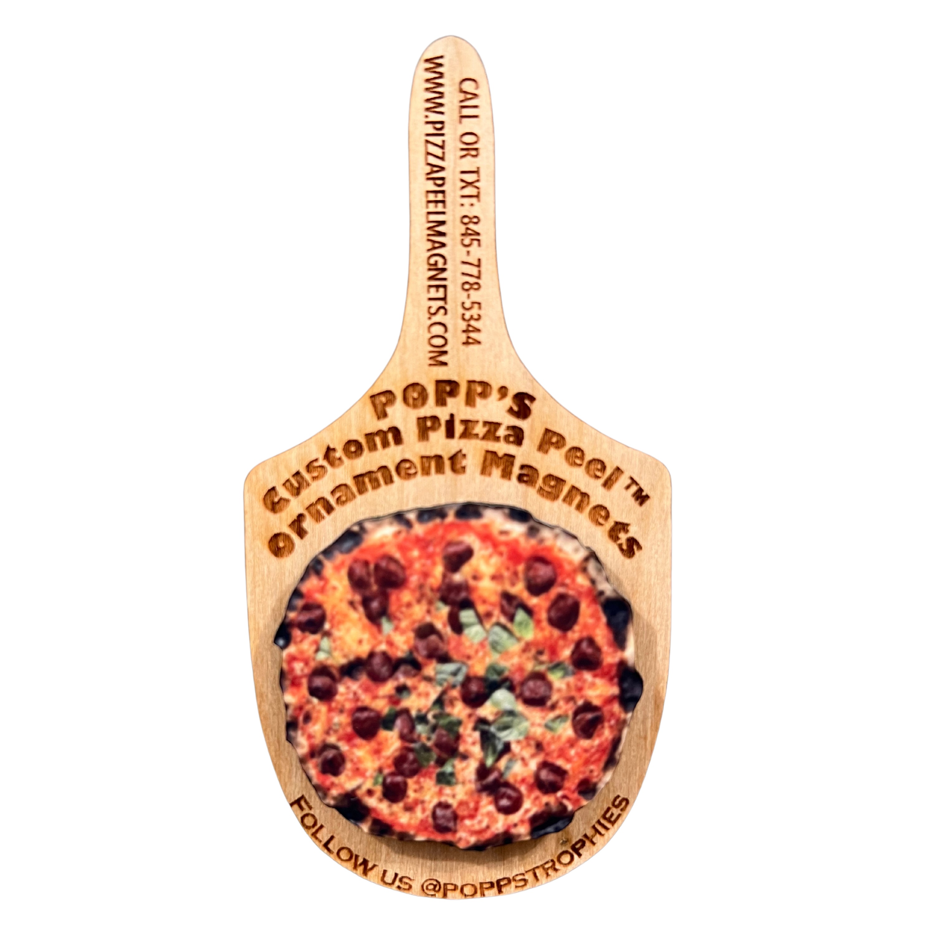 FREE Custom Pizza Peel™ Design Proof