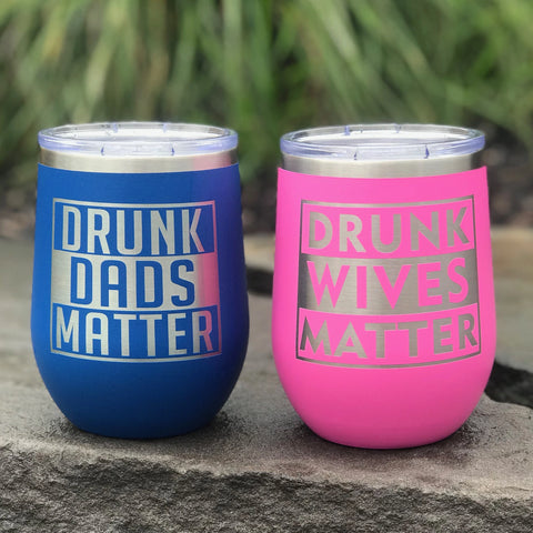 Drunk Dad and Wives Matter Bundle | Best Seller 🏆-Popp's Trophies